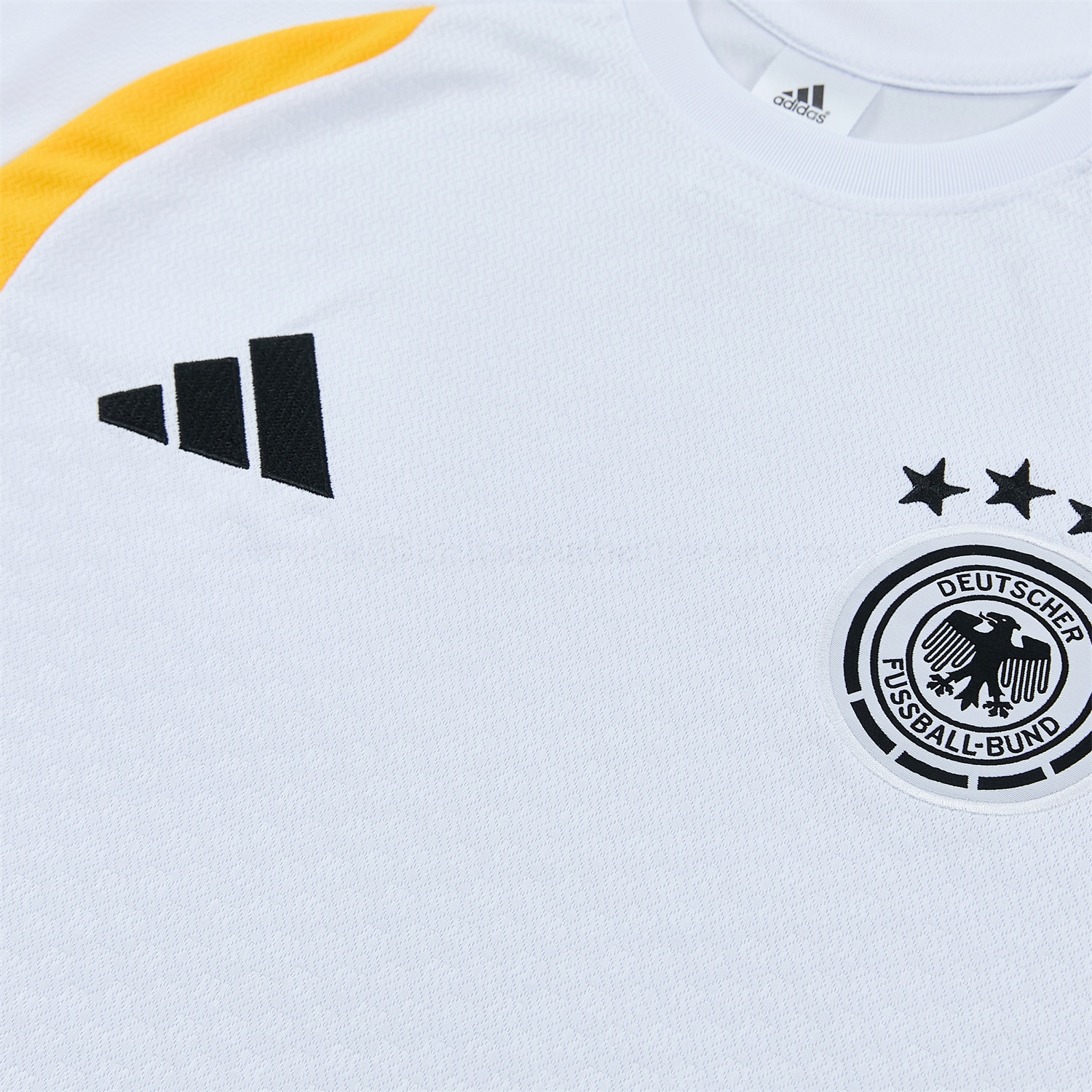 Germany 2026 Short-Sleeve Training Set - White Top and Black Shorts - Unitedfutballjersey