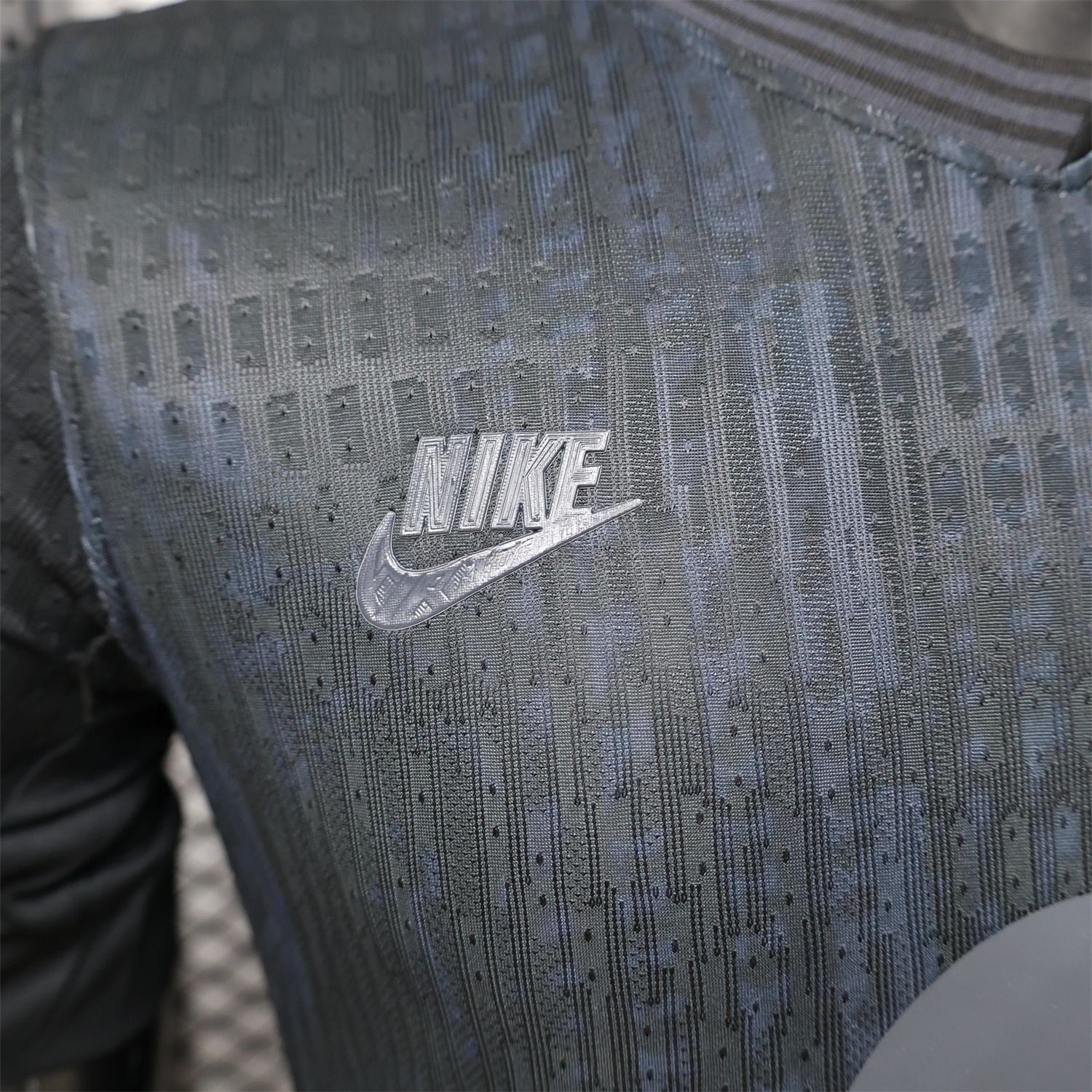 Barcelona 25-26 Blue Texture Black Special Jersey - Player Version - Unitedfutballjersey