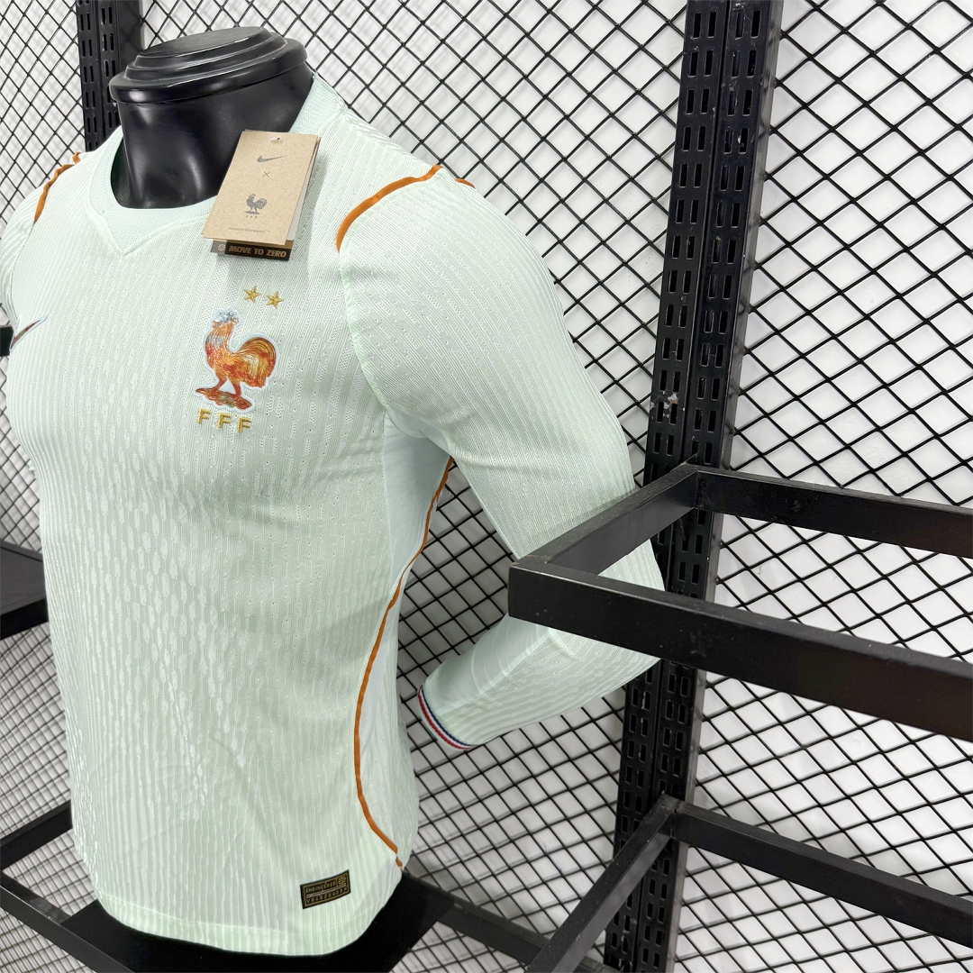 France 2026 Away Long Sleeves Jersey - Player Version - Unitedfutballjersey