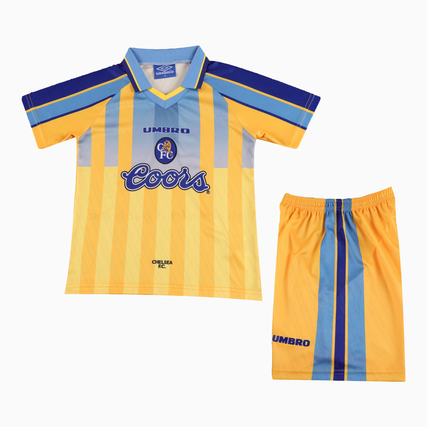 Retro C.H.E.L.S.E.A 1995-97 Away Kids Kit - Unitedfutballjersey