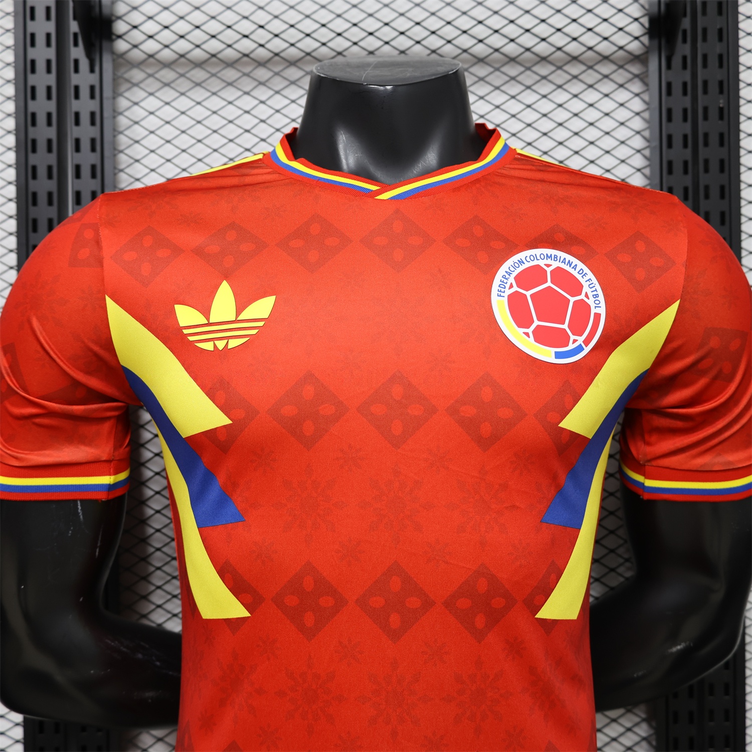 Colombia 2026 Red With Yellow Blue Special Jersey - Player Version - Unitedfutballjersey