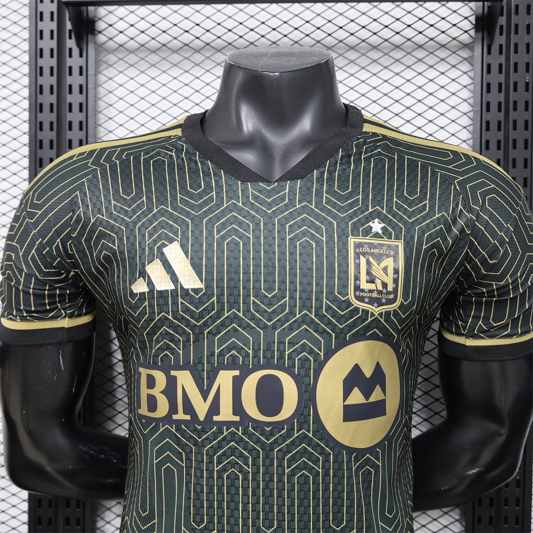 Los Angeles FC 26-27 Home Jersey With Star - Player Version - Unitedfutballjersey