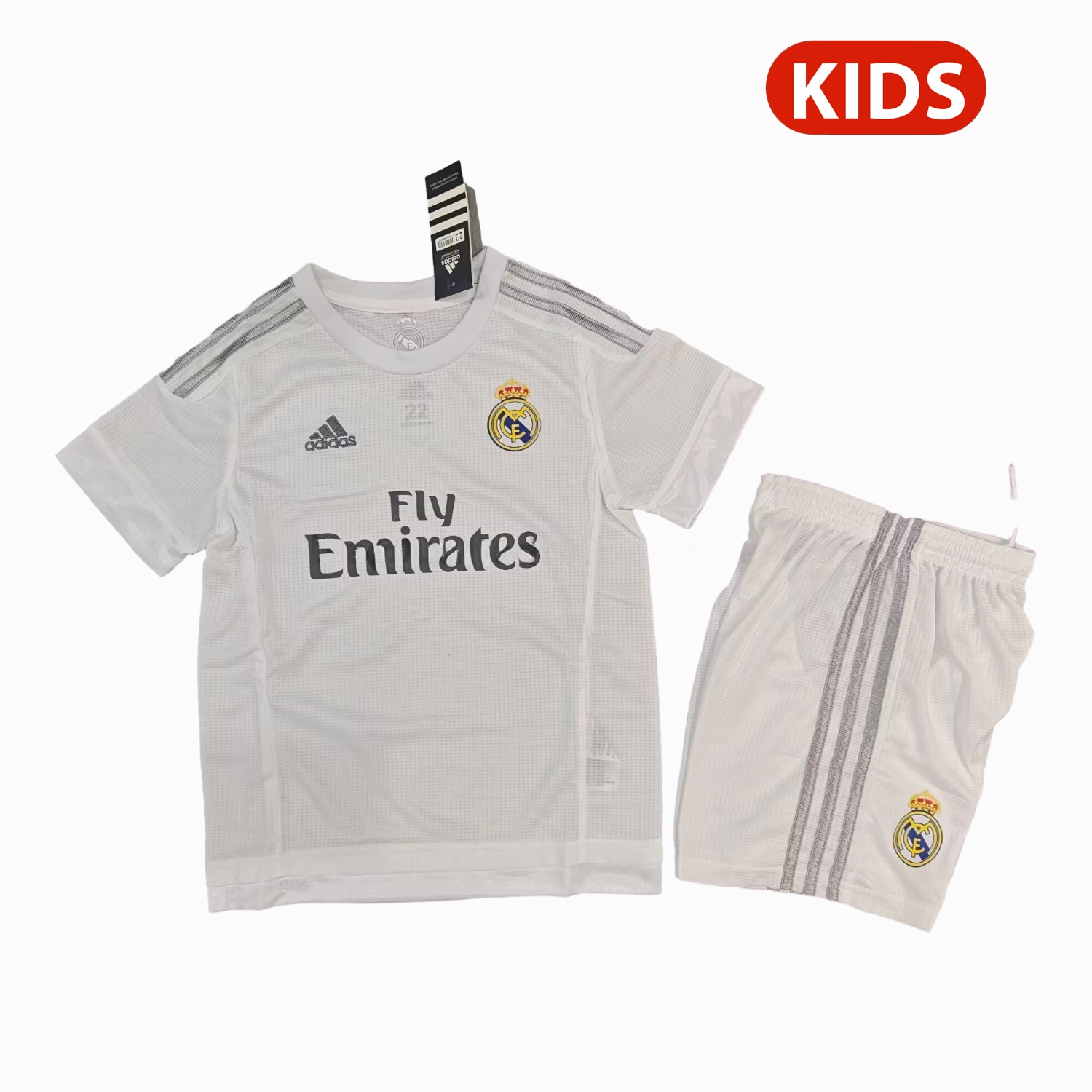 Retro Real Madrid 2015-16 Home Kids Kit - Unitedfutballjersey