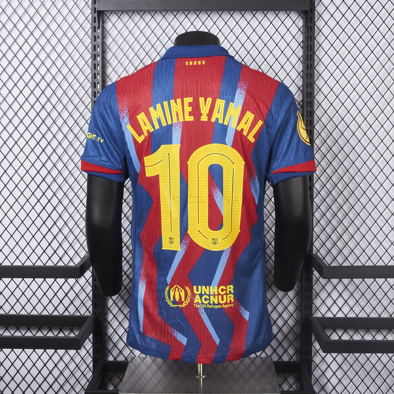 Barcelona 25-26 Supercopa De España Fourth Jersey - Player Version - Unitedfutballjersey