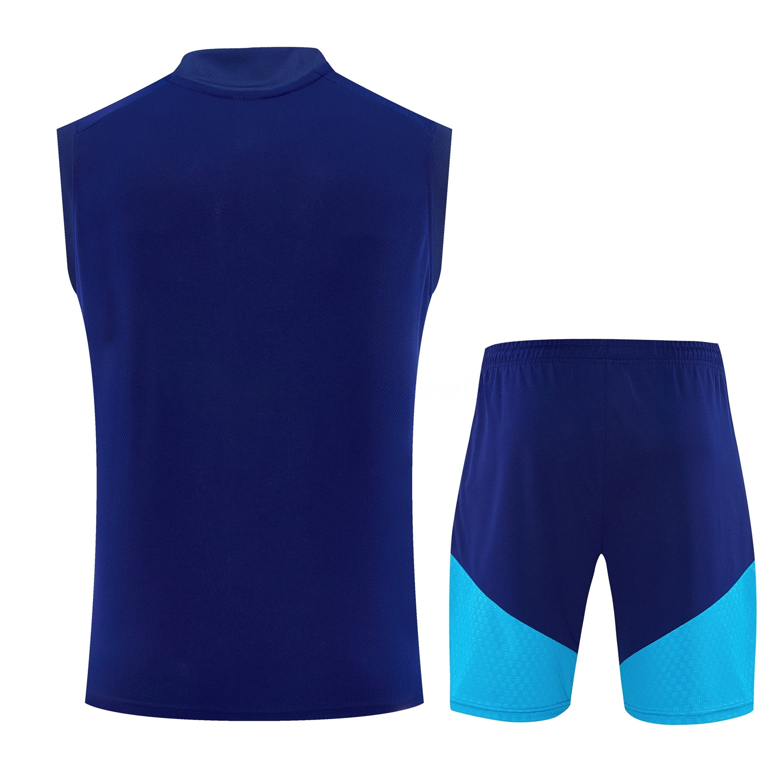 Spain 2026 Vest Training Set - Dark Blue Vest and Shorts - Unitedfutballjersey