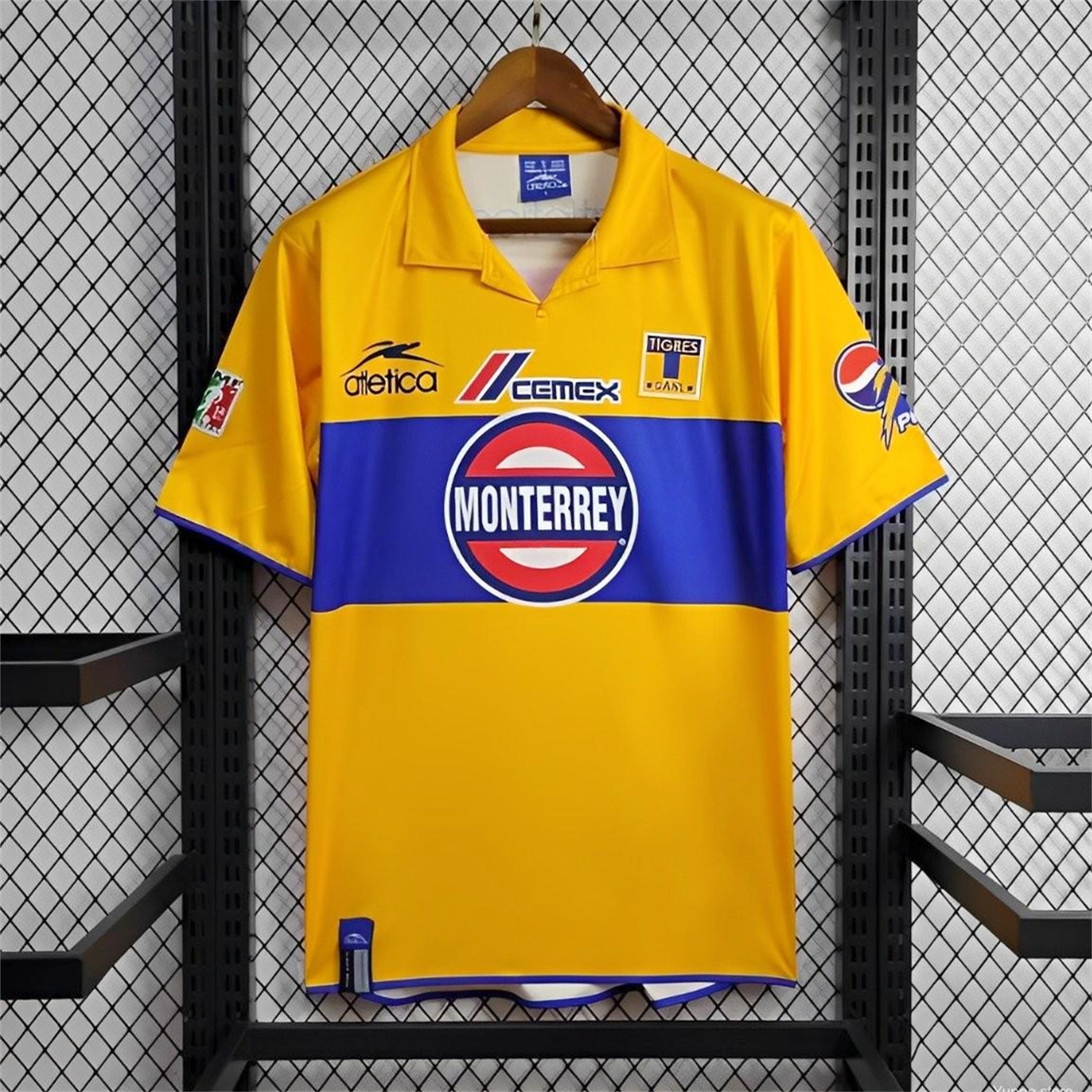 Retro Tigres UANL 2003-04 Home Jersey - Unitedfutballjersey