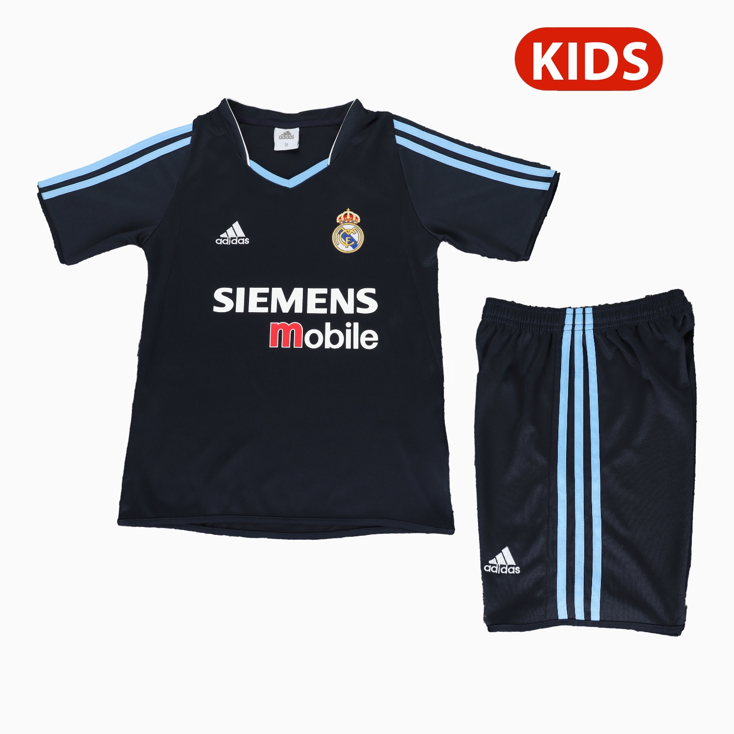 Retro Real Madrid 03-04 Away Kids Kit - Unitedfutballjersey