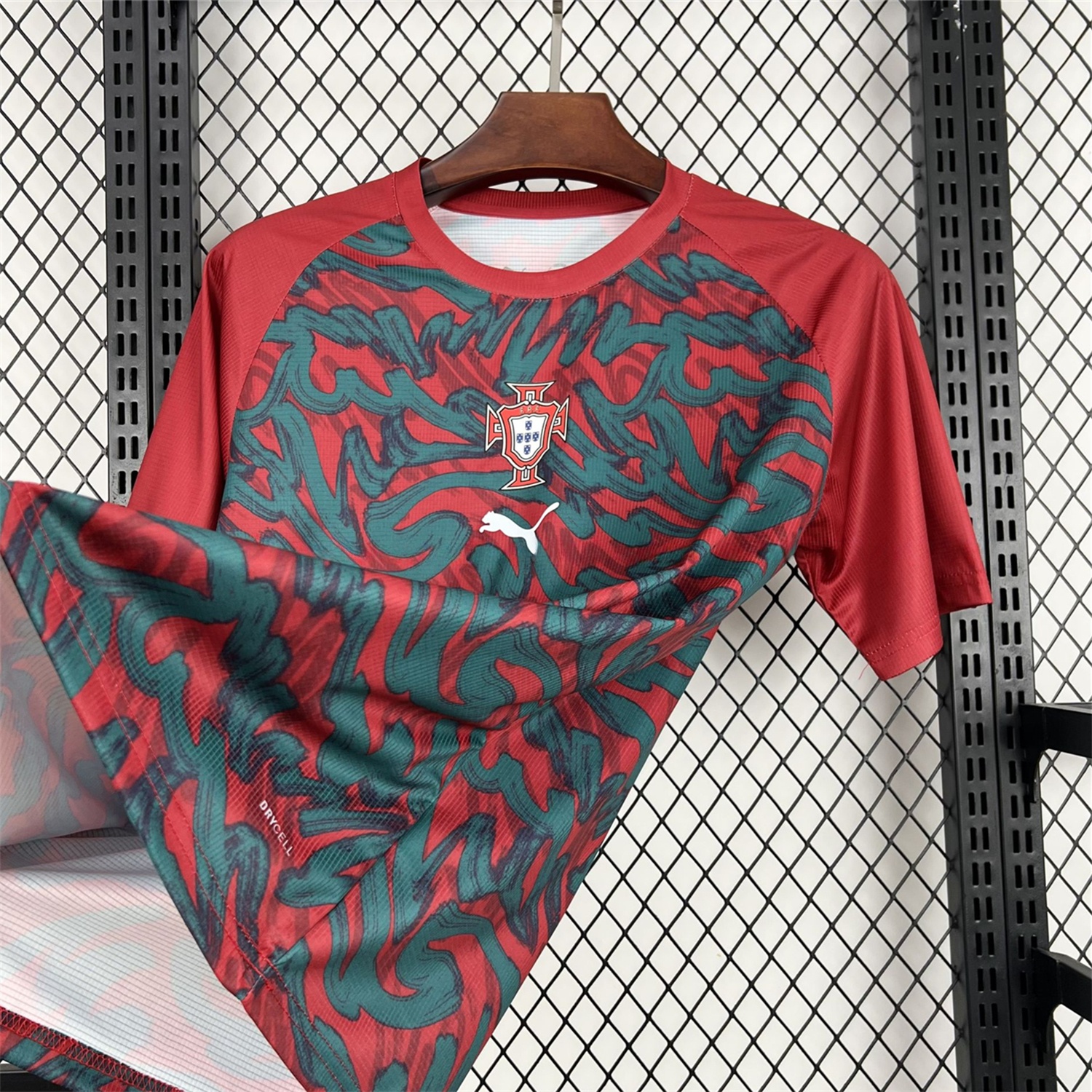 Portugal 2026 Pre-Match Deep Red Jersey - Fans Version - Unitedfutballjersey