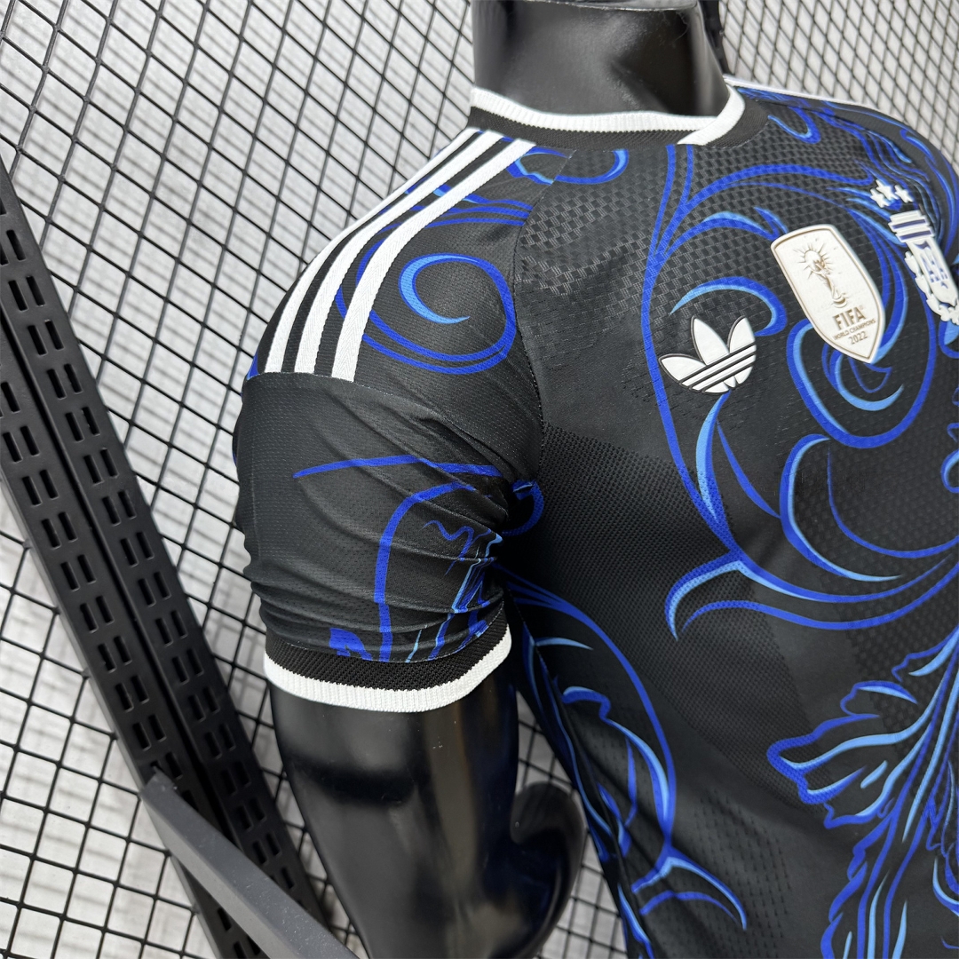 Argentina 2026 Away Deep Blue Jersey - Player Version - Unitedfutballjersey