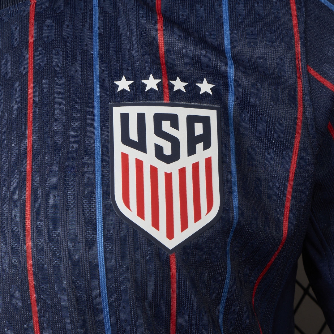 United States USA 25-26 Women's Team Away Jersey - Men's Player Version - Unitedfutballjersey