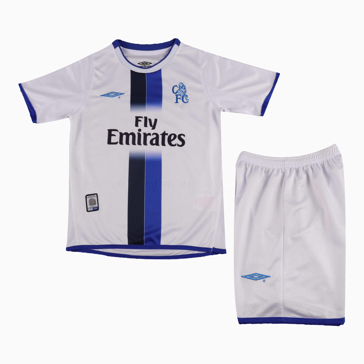 Retro C.H.E.L.S.E.A 2003-04 Away Kids Kit - Unitedfutballjersey