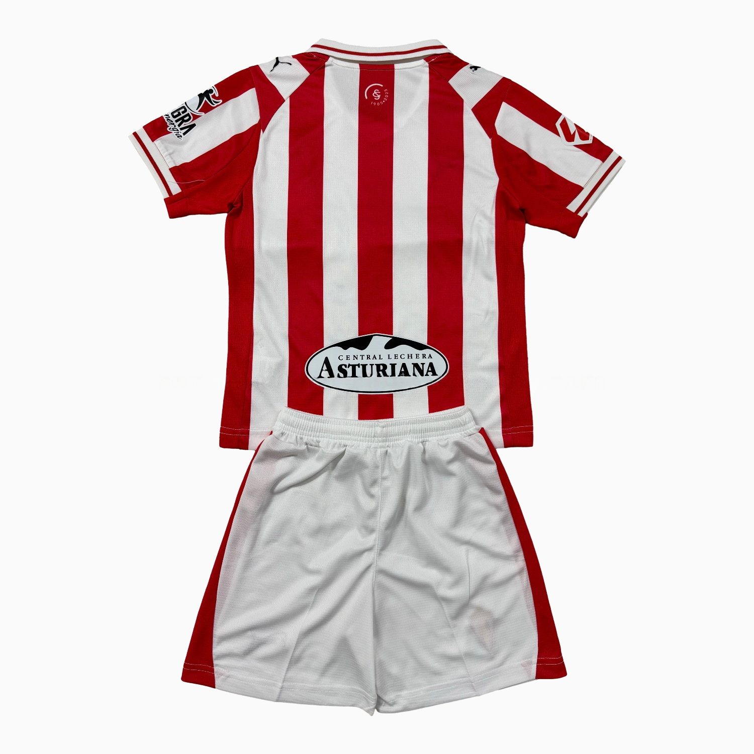 Sporting Gijon 25-26 Home Men's Adult Jersey Set - Fans Version - Unitedfutballjersey