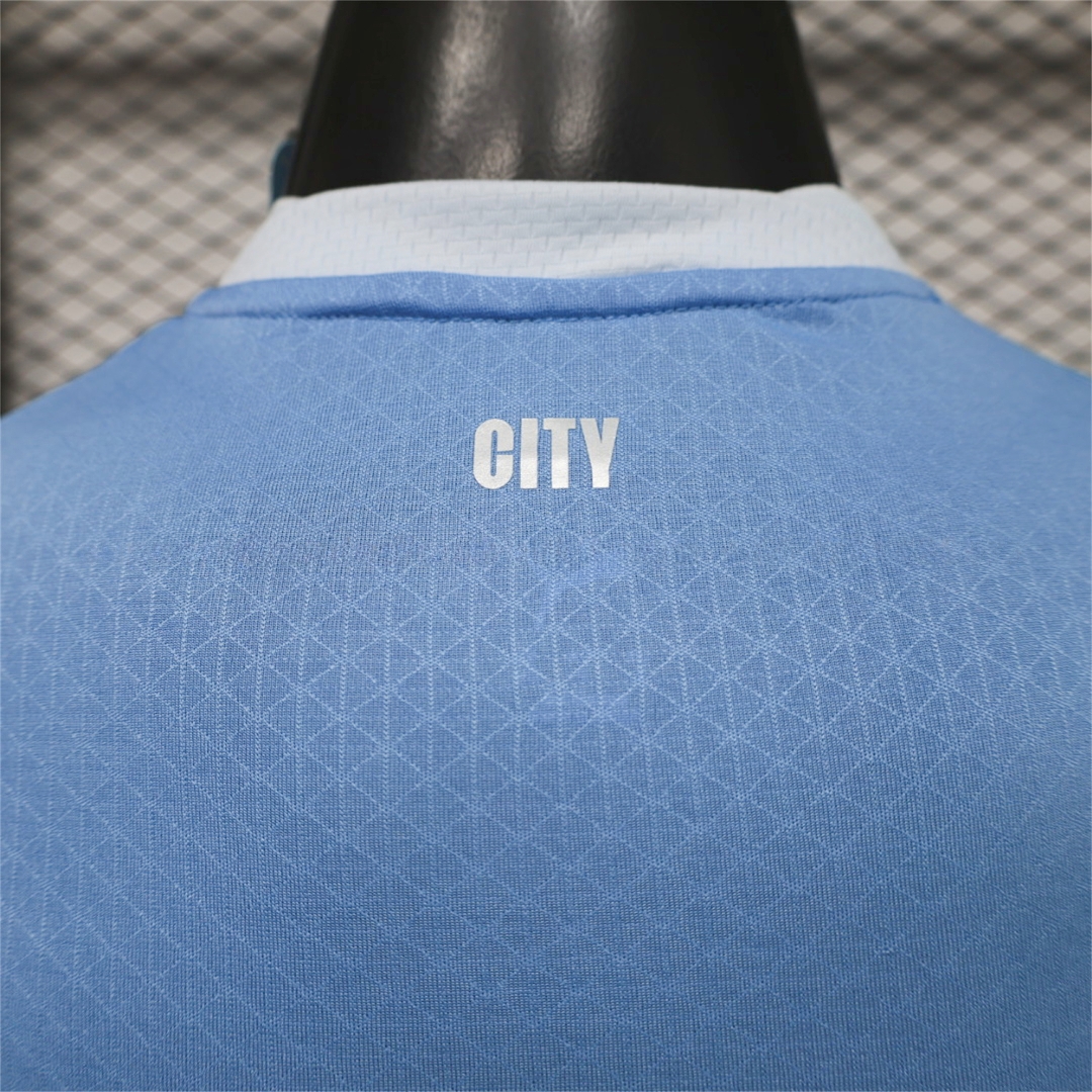 Manchester City 26-27 Home Long Sleeves Jersey - Player Version - Unitedfutballjersey