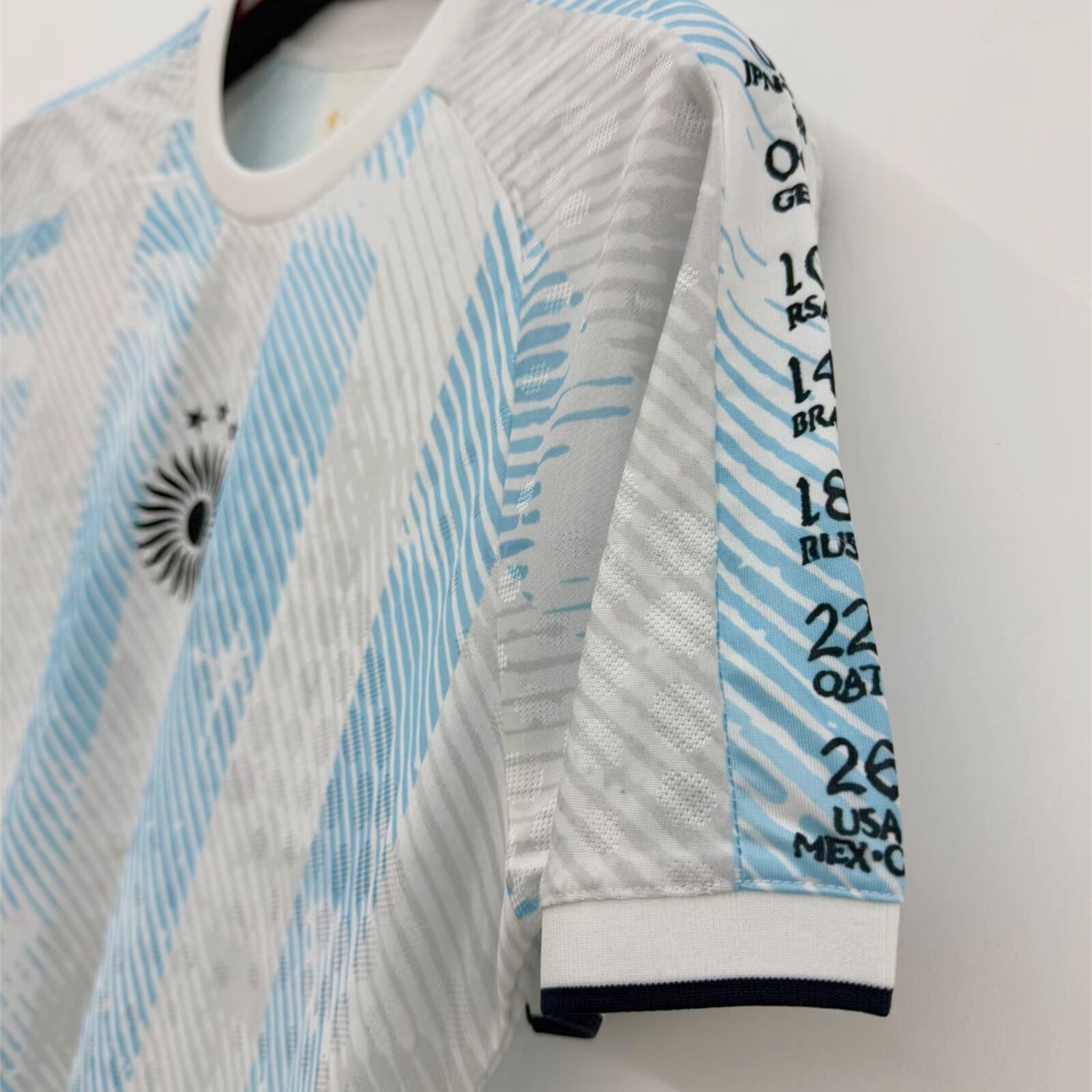 Argentina 2026 COMMA Blue White Messi Special Jersey - Fans Version - Unitedfutballjersey