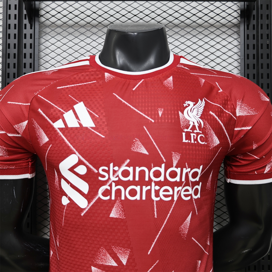 Liver.pool 26-27 Home Red Jersey - Player Version - Unitedfutballjersey