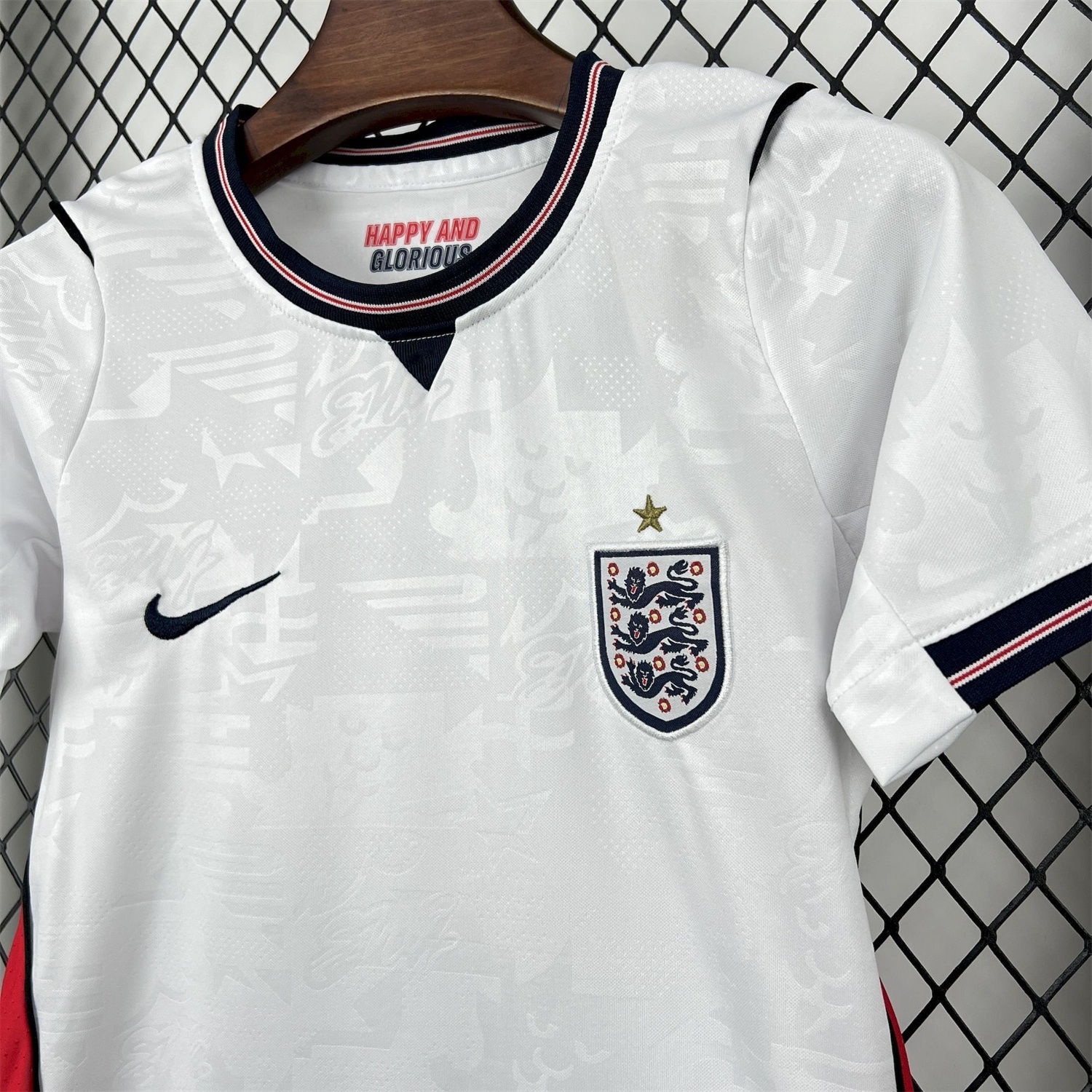 England 2026 Home White Men's Adult Jersey Set - Fans Version - Unitedfutballjersey