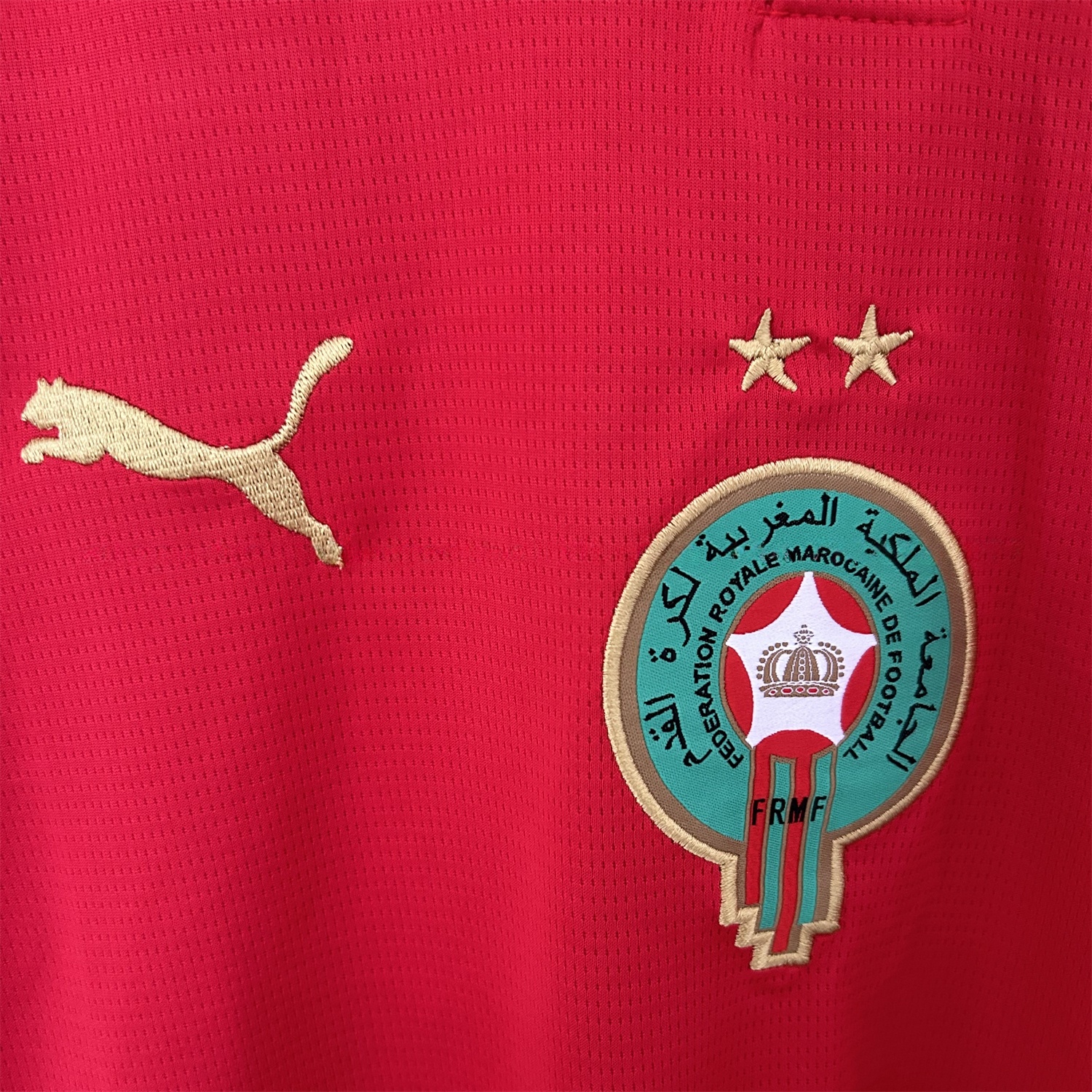 【Two-Crown Star】Morocco 2026 Home Jersey - Fans Version - Unitedfutballjersey