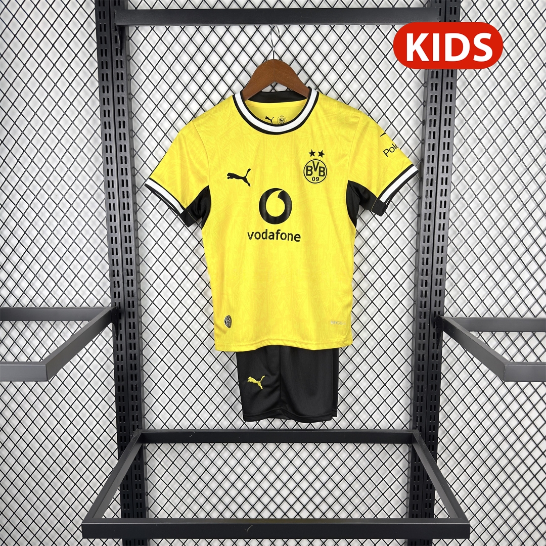 Dortmund 26-27 Home Kids Kit - Unitedfutballjersey