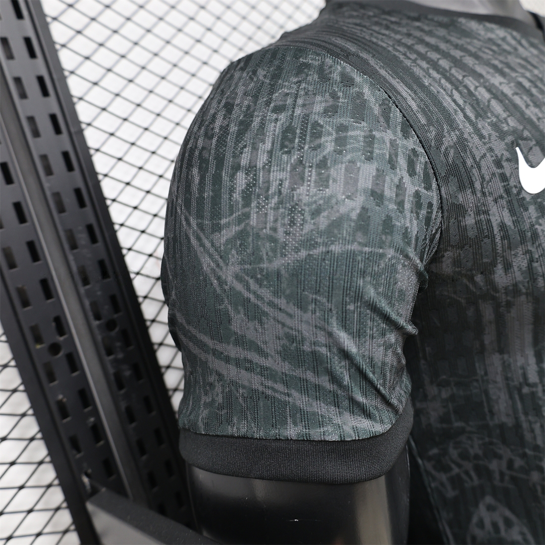 Barcelona 25-26 Grey And Black Special Jersey - Player Version - Unitedfutballjersey