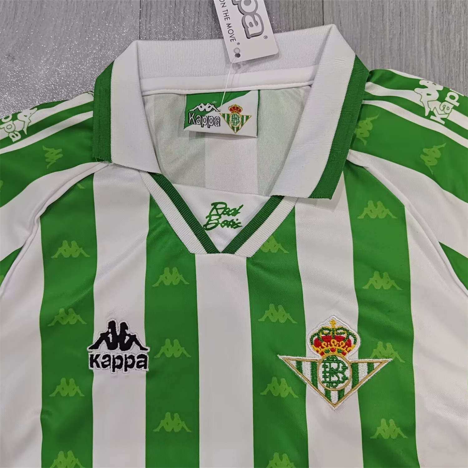 Retro Real Betis 1995-97 Home Kids Kit - Unitedfutballjersey
