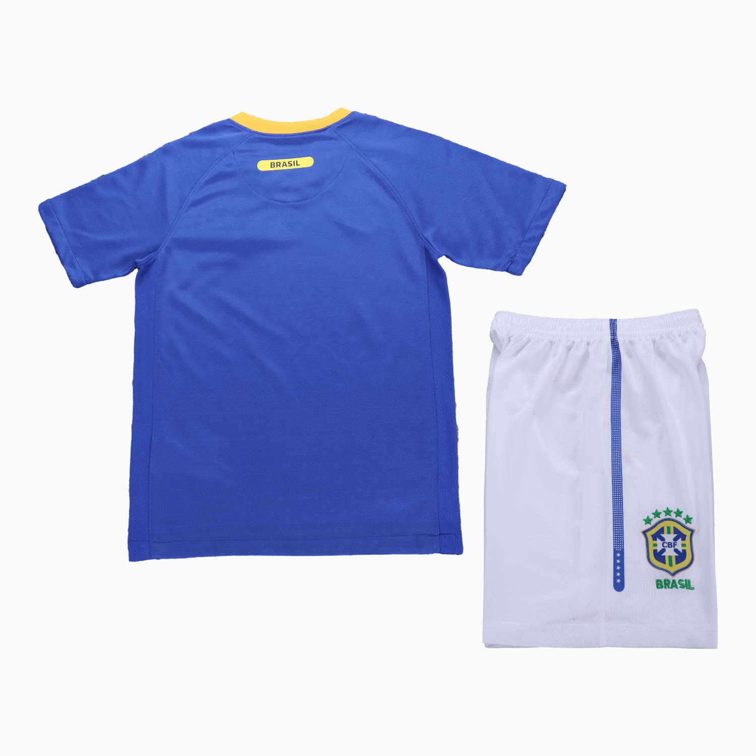 Retro Brazil 2010 Away Kids Kit - Unitedfutballjersey