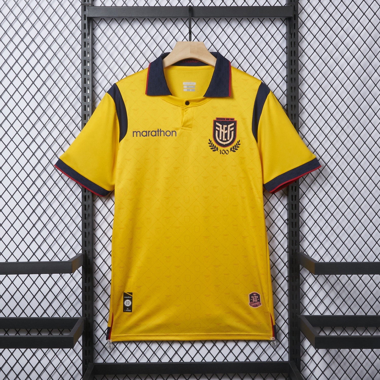 Ecuador 2025 Centenary Home Jersey - Fans Version - Unitedfutballjersey