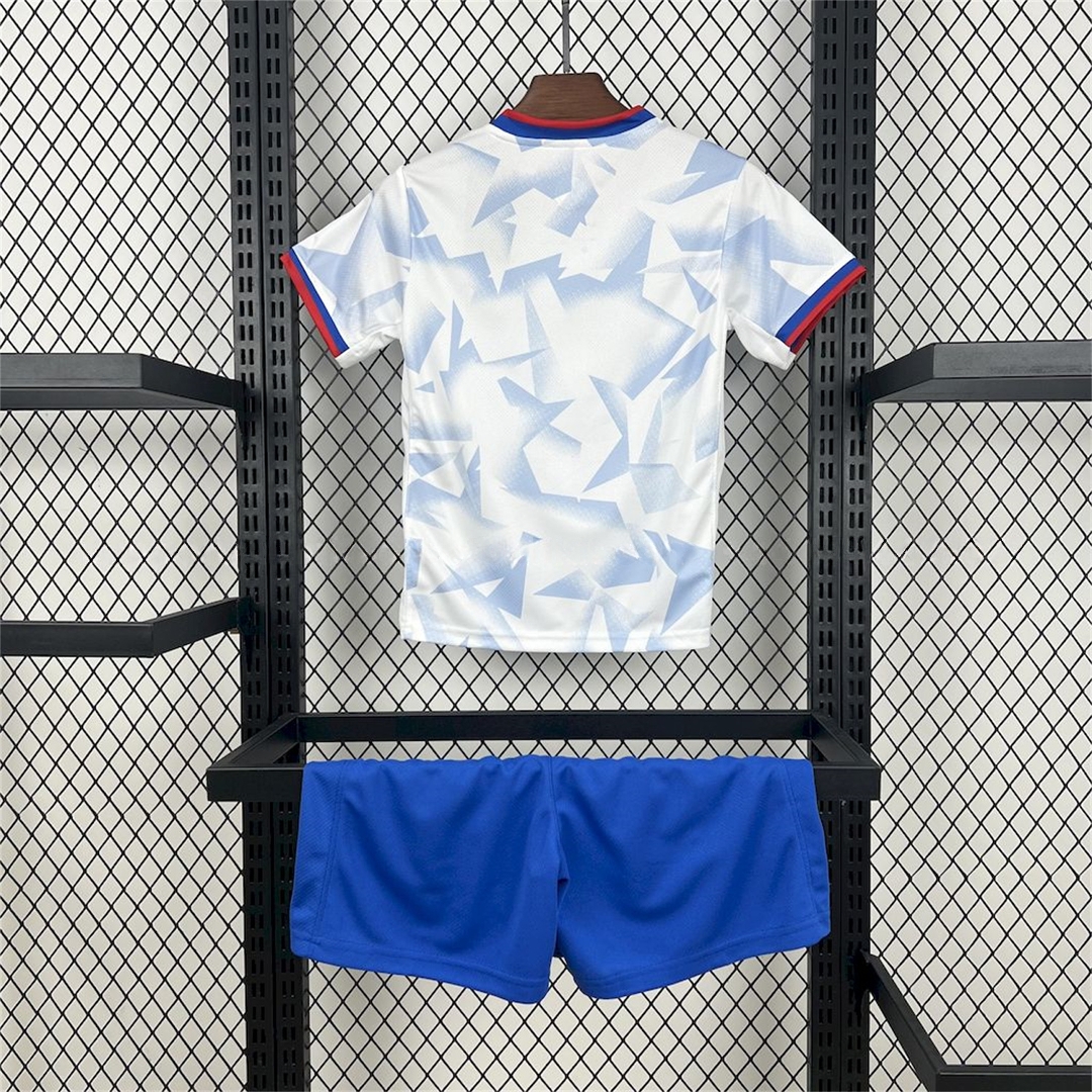United States USA 25-26 Home White Kids Kit - Unitedfutballjersey