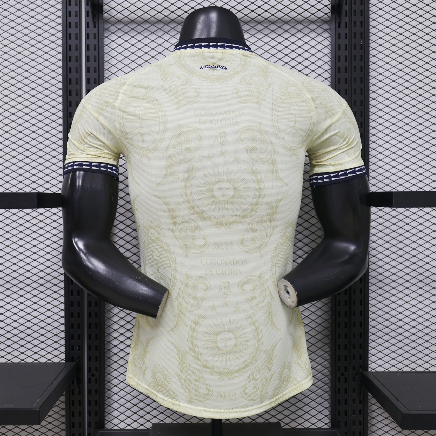 Argentina 2026 Sol de Mayo Yellow Special Jersey - Player Version - Unitedfutballjersey