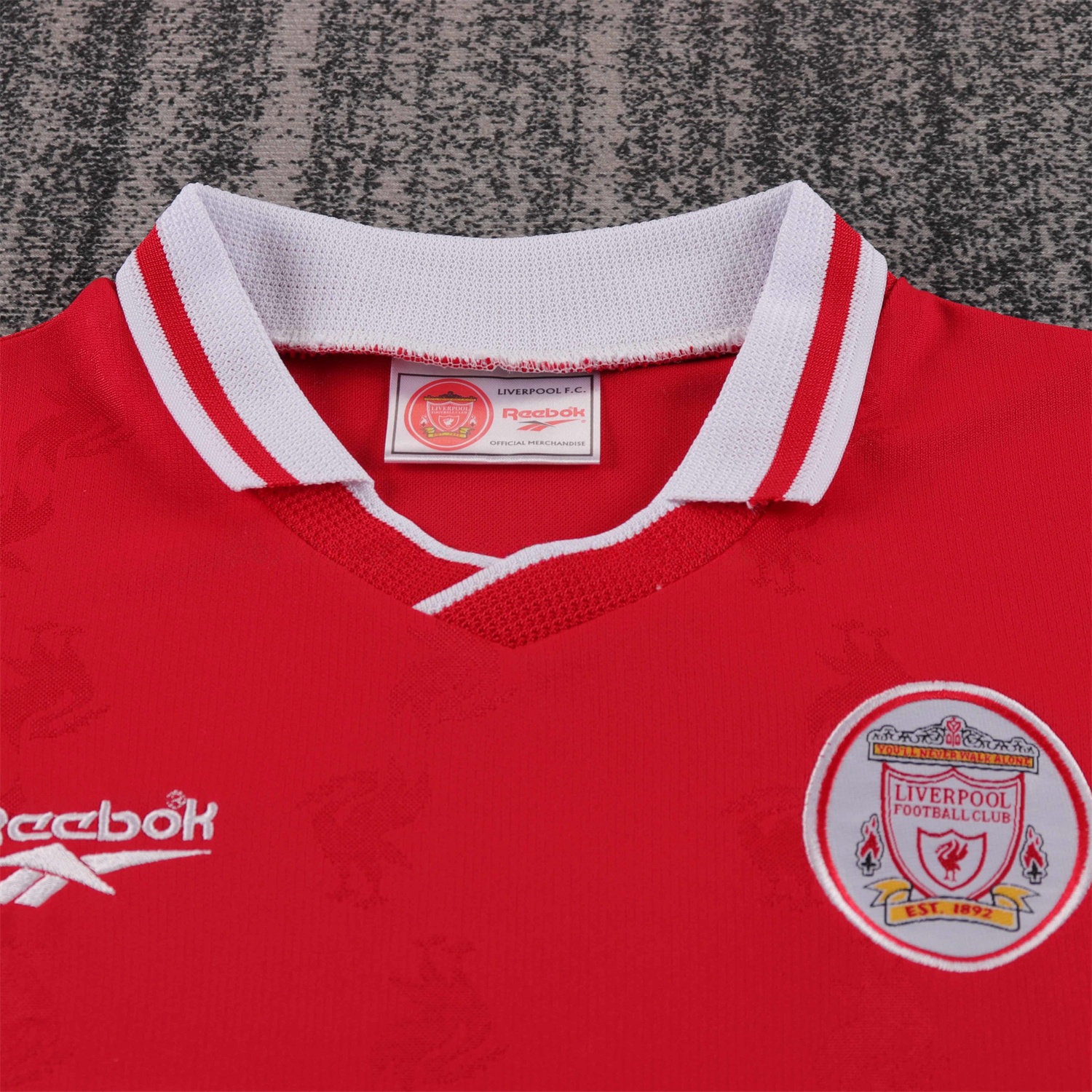 Retro Liver.pool 1996-97 Home Kids Kit - Unitedfutballjersey