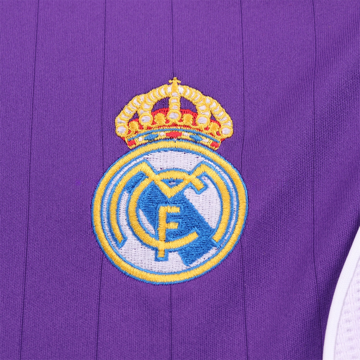 Retro Real Madrid 2006-07 Away Purple Kids Kit - Unitedfutballjersey