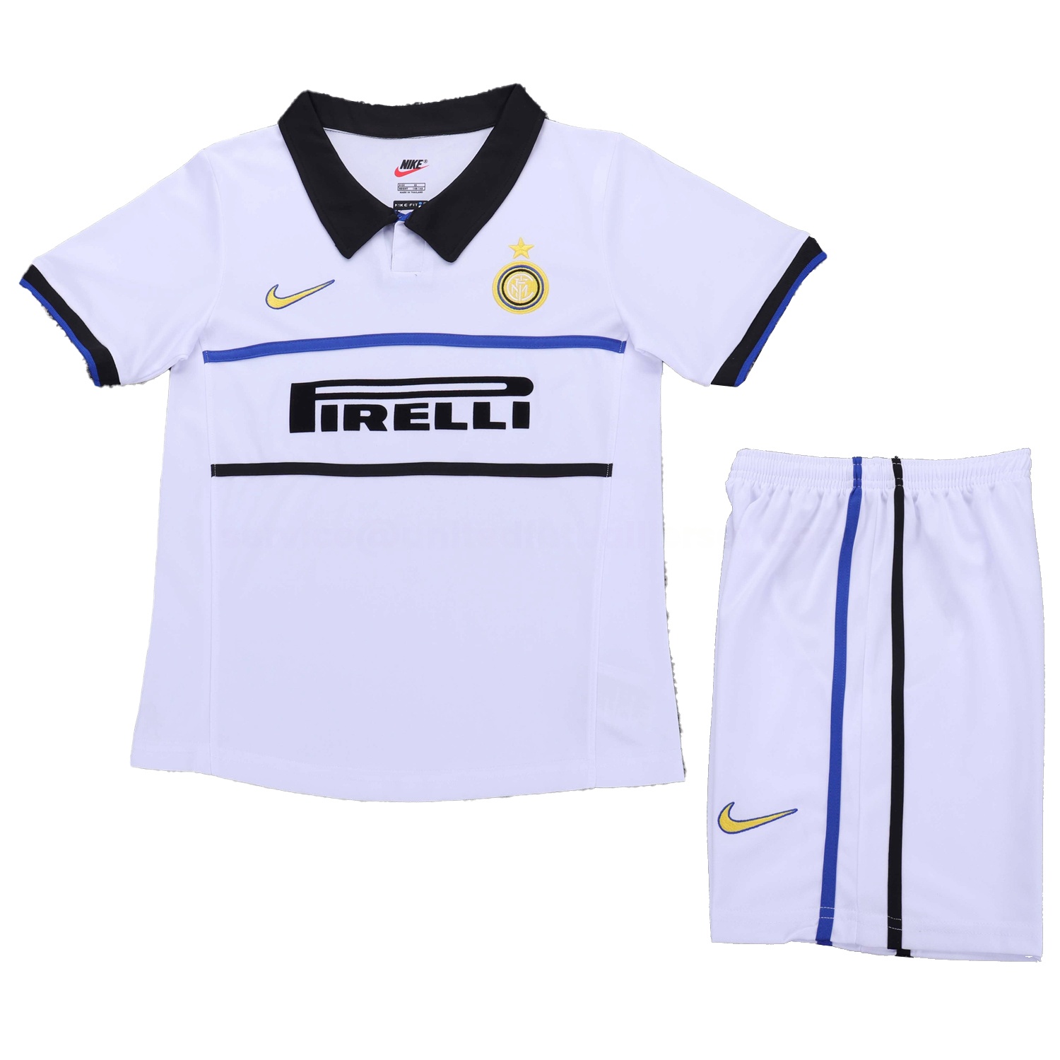 Retro Inter Milan 1998-99 Away Kids Kit - Unitedfutballjersey