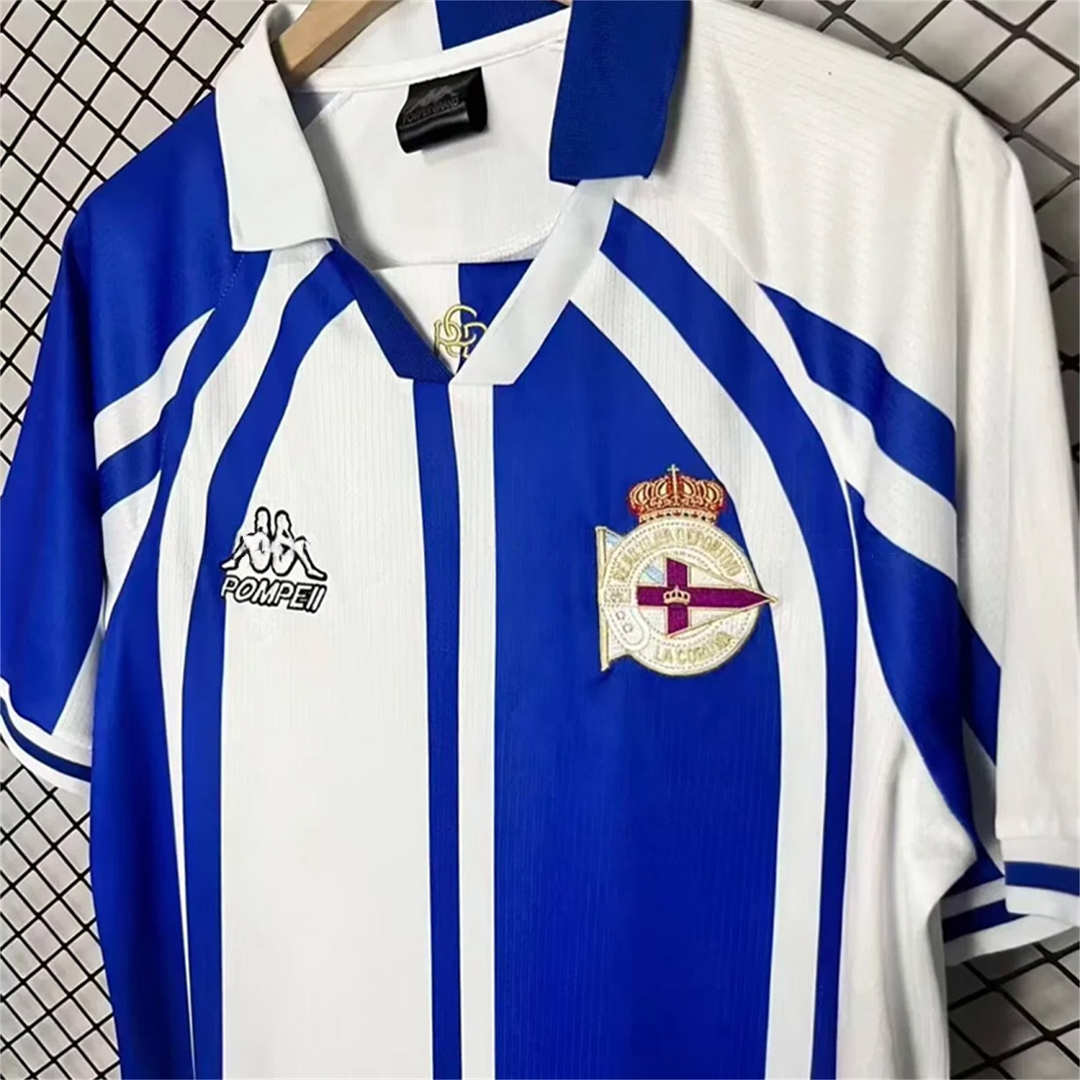 La Coruna 25-26 Retro Style Blue Special Jersey - Fans Version - Unitedfutballjersey