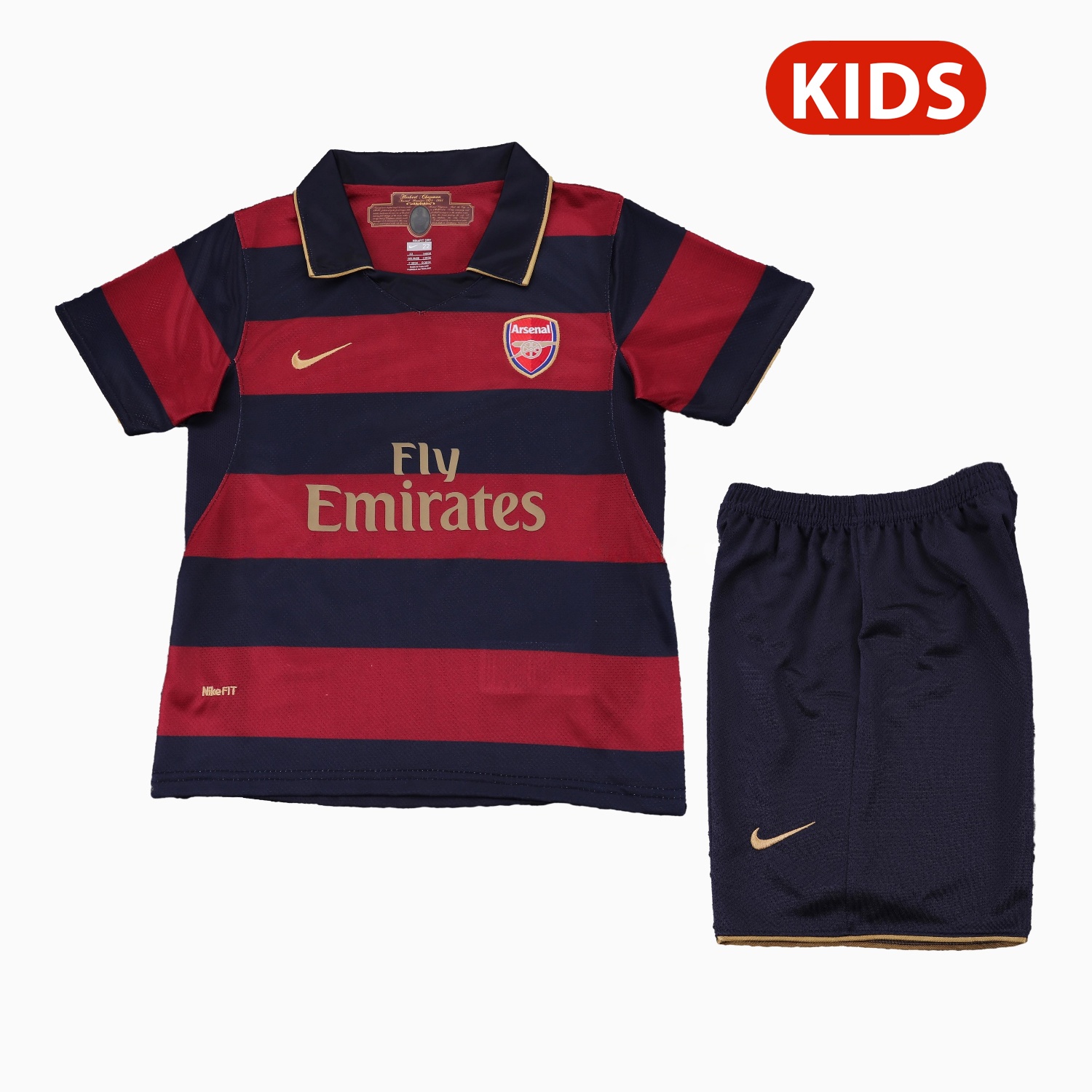 Retro Arsenal 2007-08 Third Kids Kit - Unitedfutballjersey