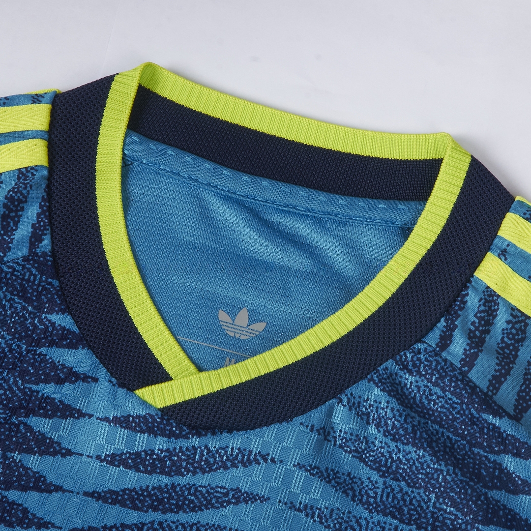 Colombia 2026 Away Blue Jersey - Player Version - Unitedfutballjersey