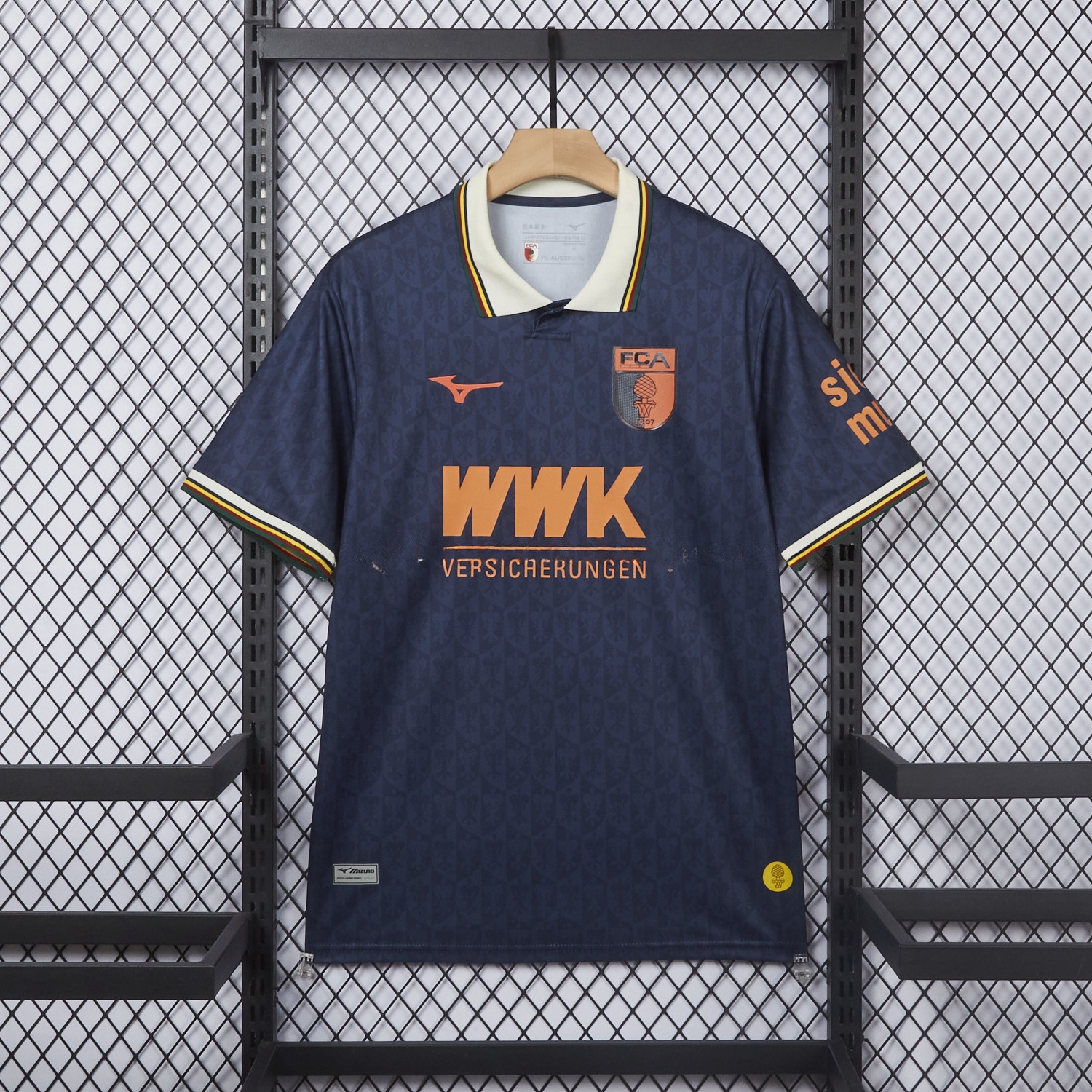 Augsburg 25-26 Blue Goalkeeper Jersey - Fans Version - Unitedfutballjersey