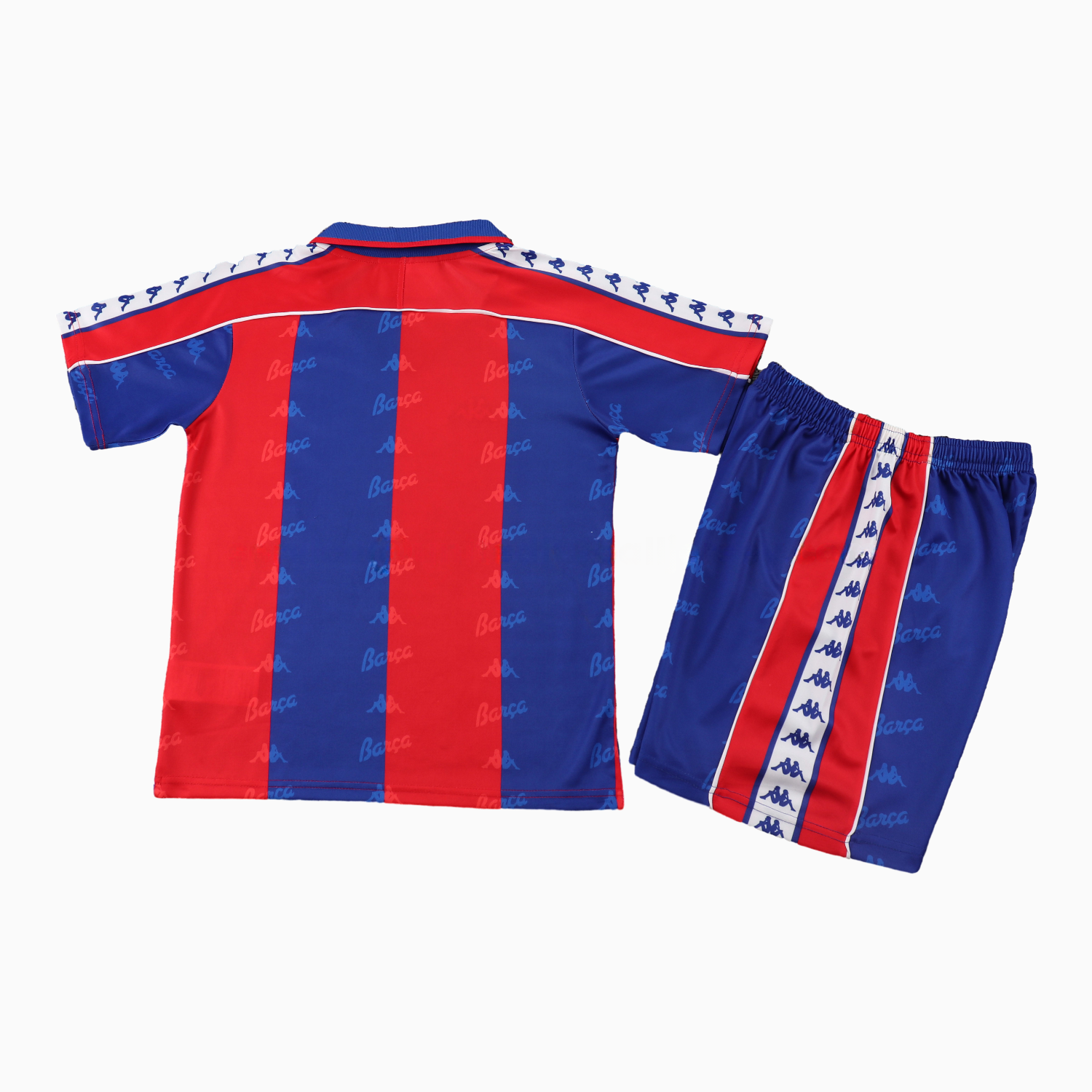 Retro Barcelona 1992-95 Home Kids Kit - Unitedfutballjersey