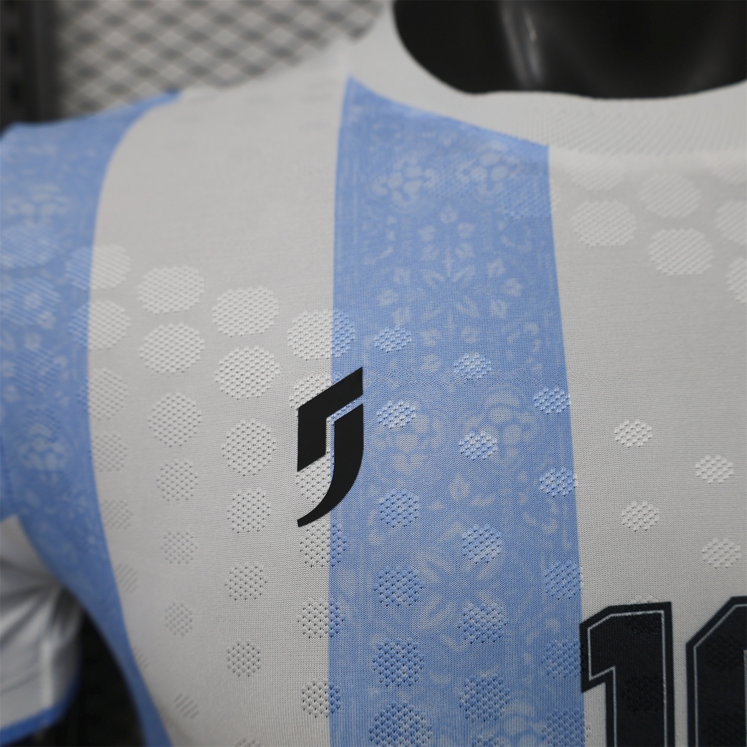 Argentina 2026 White Blue Maradona Special Kit - Player Version - Unitedfutballjersey
