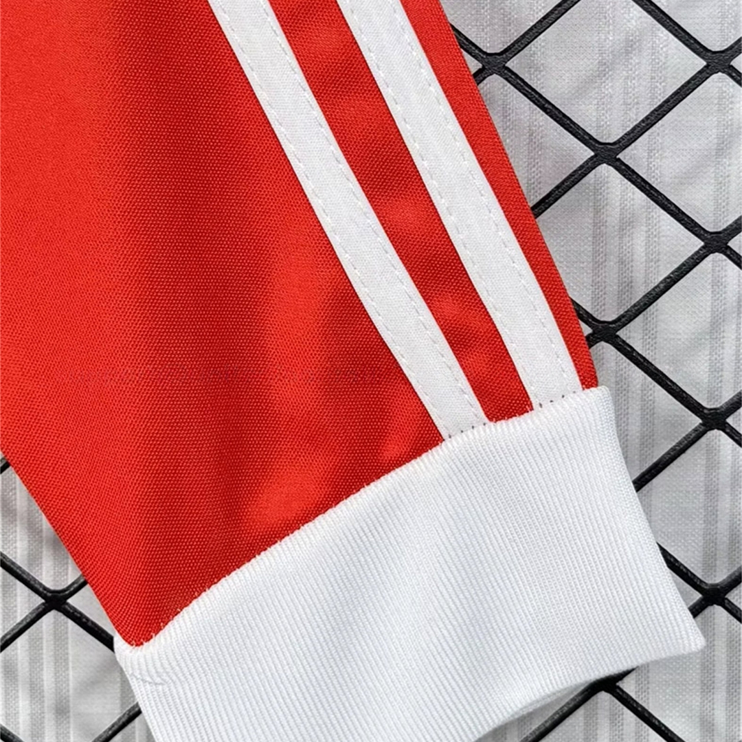 Retro Nottingham Forest 1977-80 Home Long Sleeves Jersey - Unitedfutballjersey