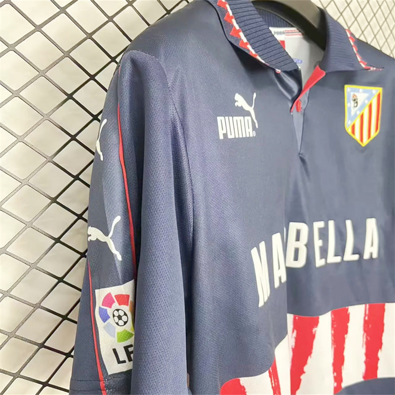 Retro Atletico Madrid 1997-98 Away Jersey - Unitedfutballjersey
