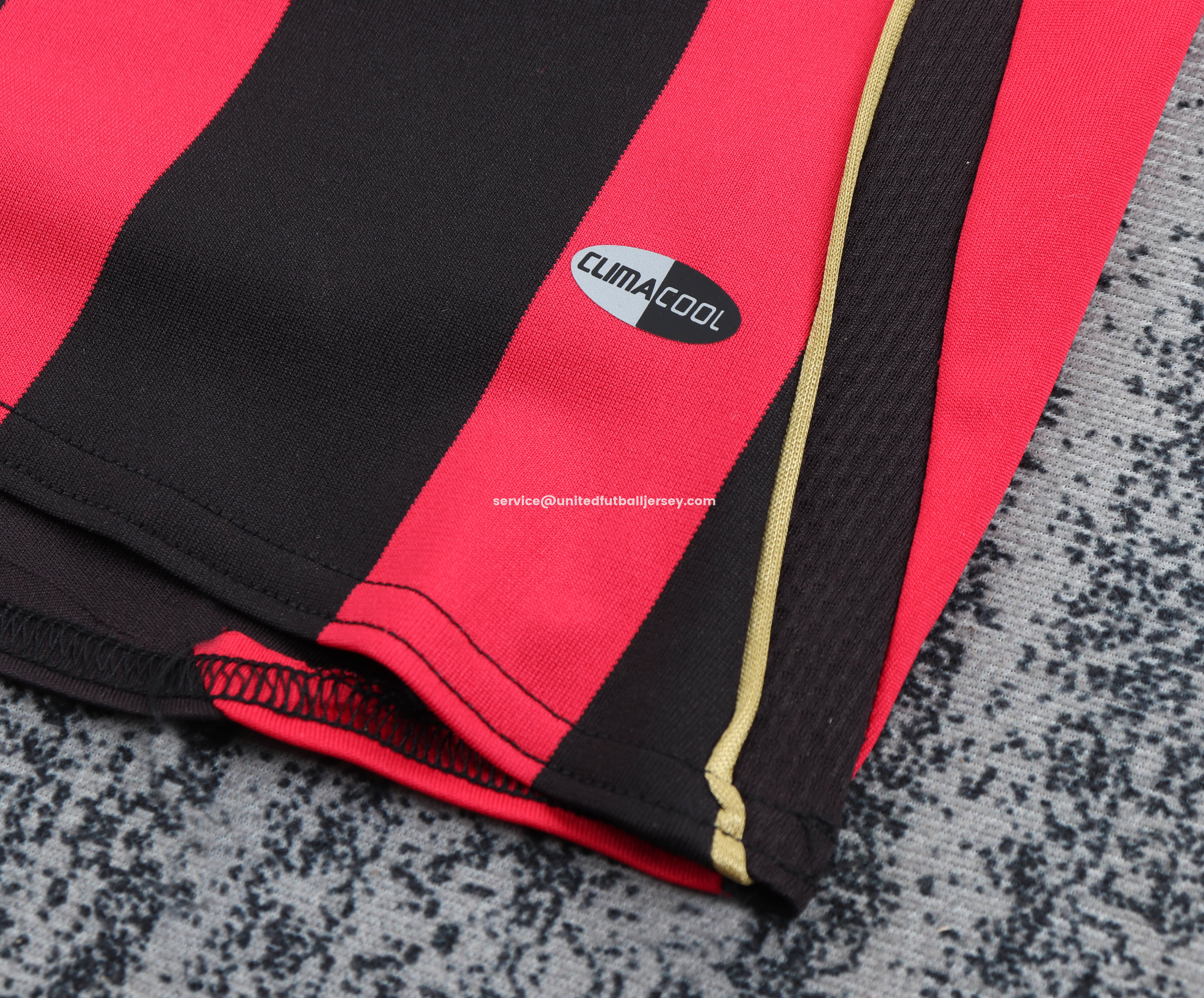 Retro AC Milan 2006-07 Home Long Sleeves Kids Kit - Unitedfutballjersey