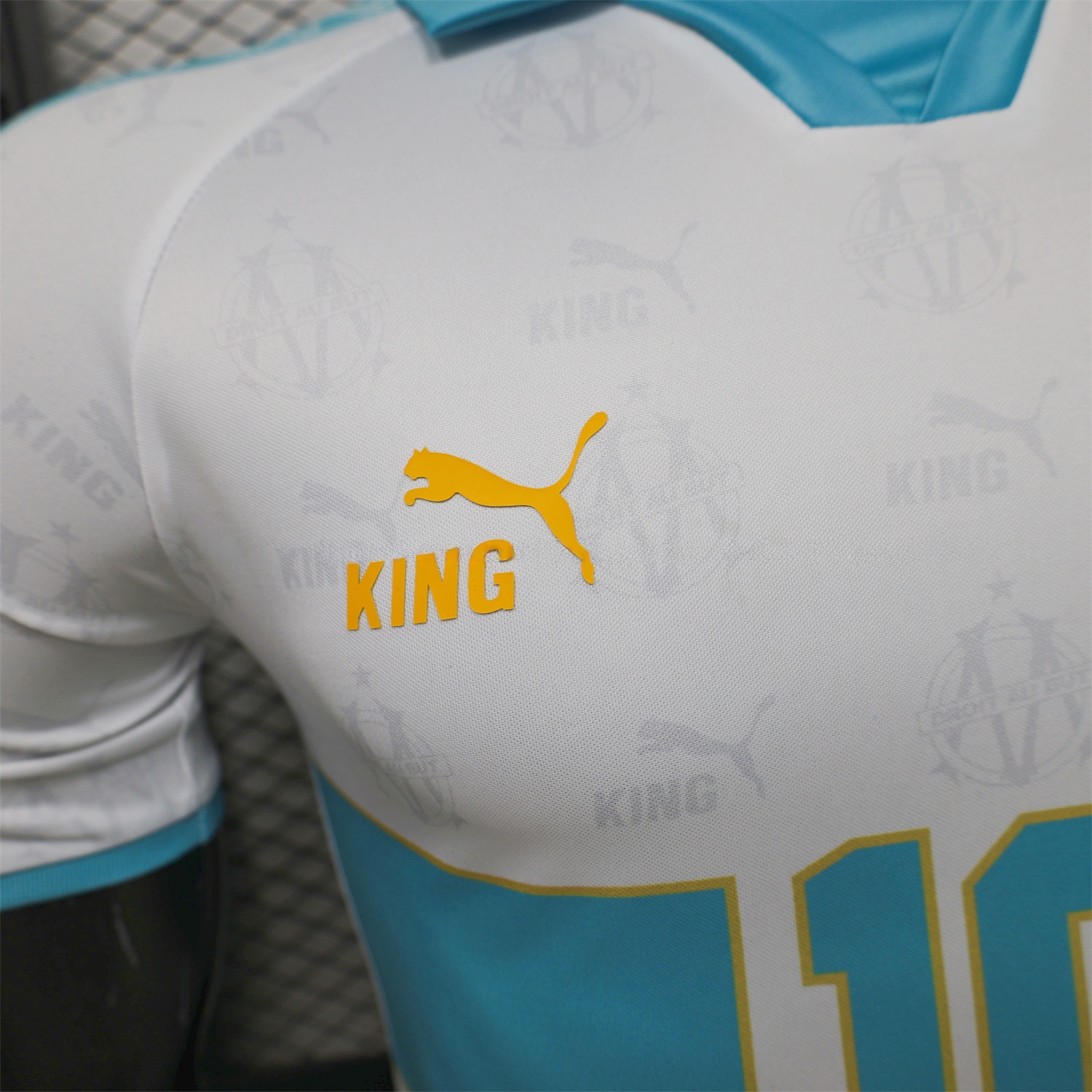 Marseille 25-26 Retro Style White Jersey -Player Version - Unitedfutballjersey