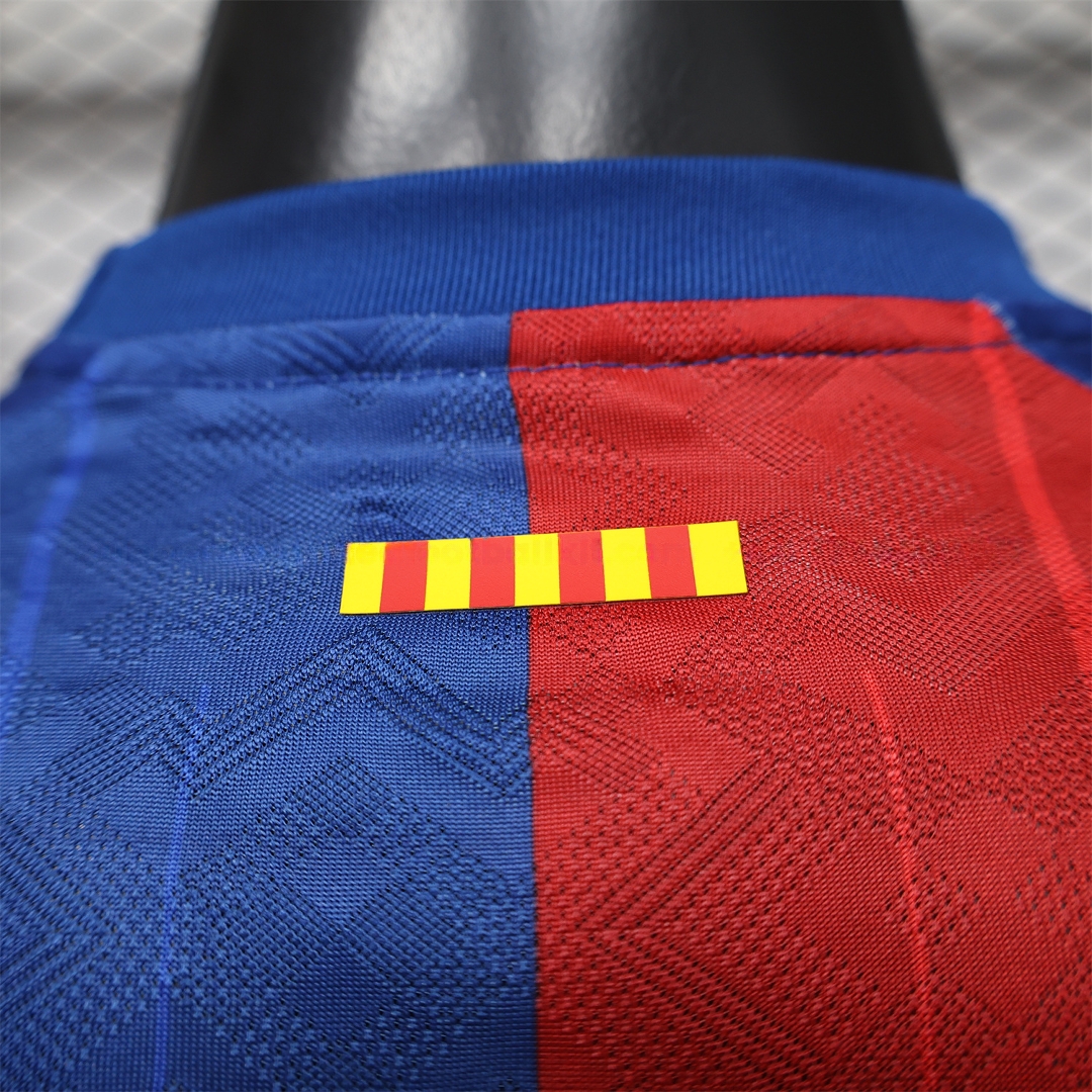 Barcelona 26-27 Red Blue Retro Style Casual Jersey - Player Version - Unitedfutballjersey