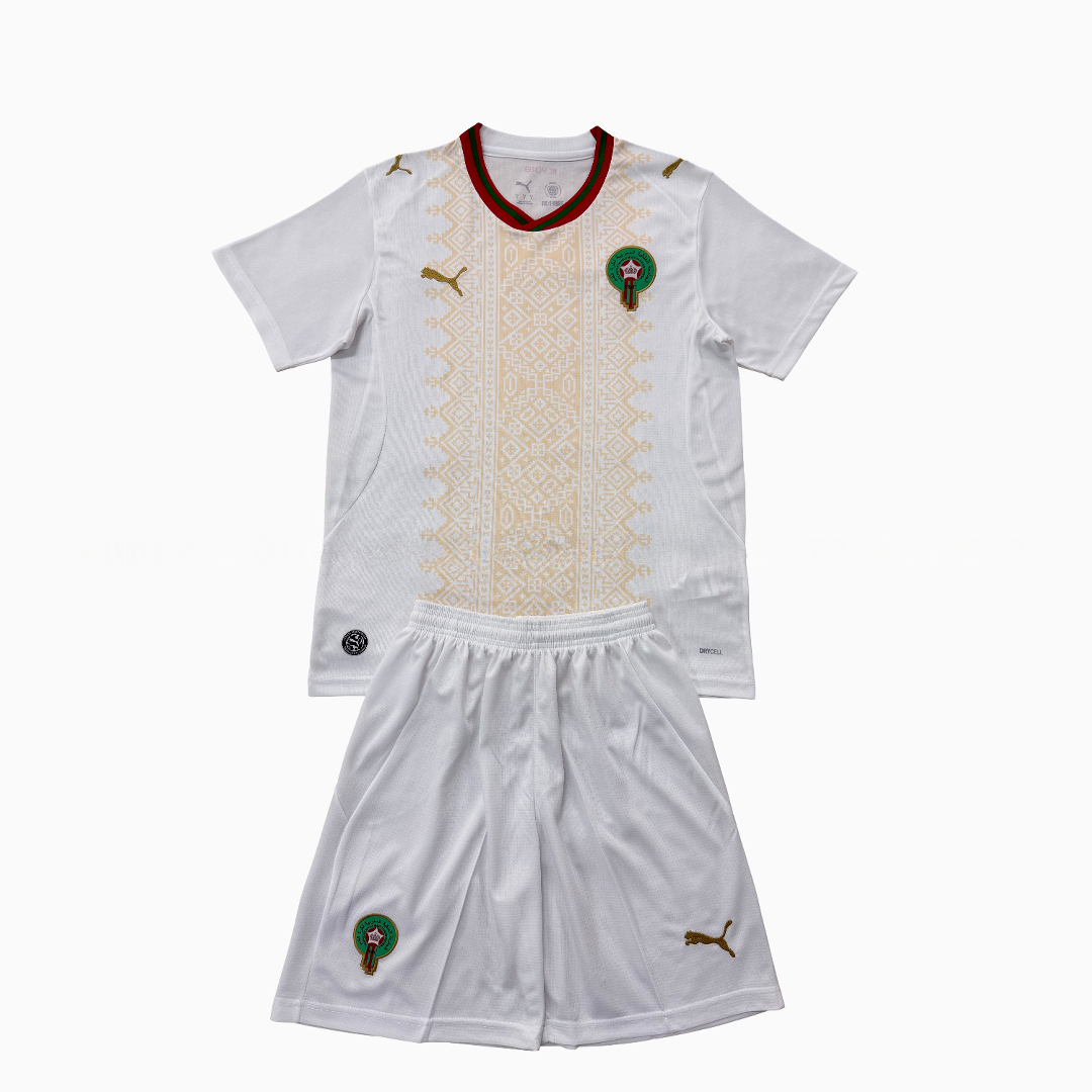 Morocco 2026 Away Men's Adult Jersey Set - Fans Version - Unitedfutballjersey