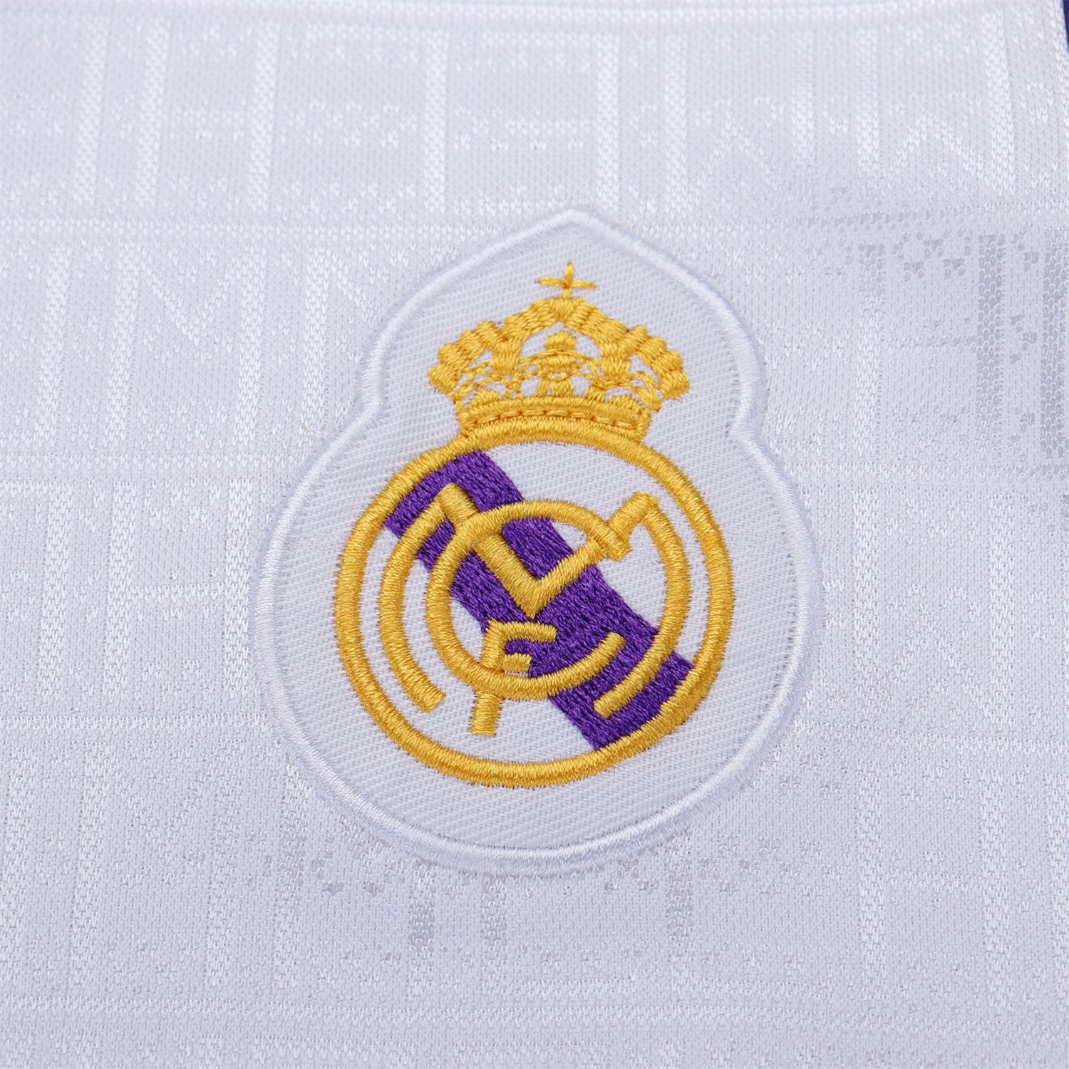 Retro Real Madrid 1988-90 Home Kids Kit - Unitedfutballjersey