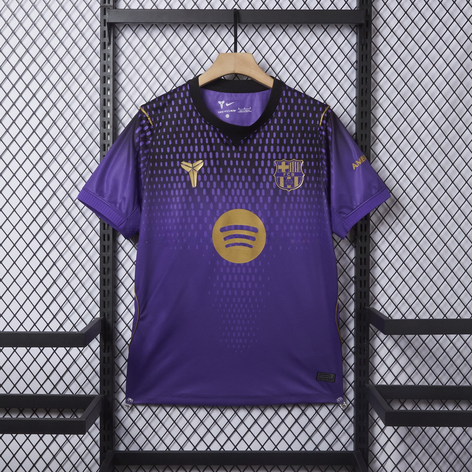Barcelona 26-27 Away Purple-Black Gradient Jersey - Fans Version - Unitedfutballjersey
