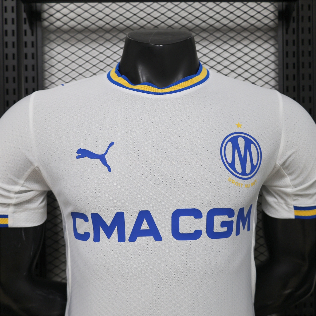 Marseille 26-27 Home Jersey -Player Version - Unitedfutballjersey