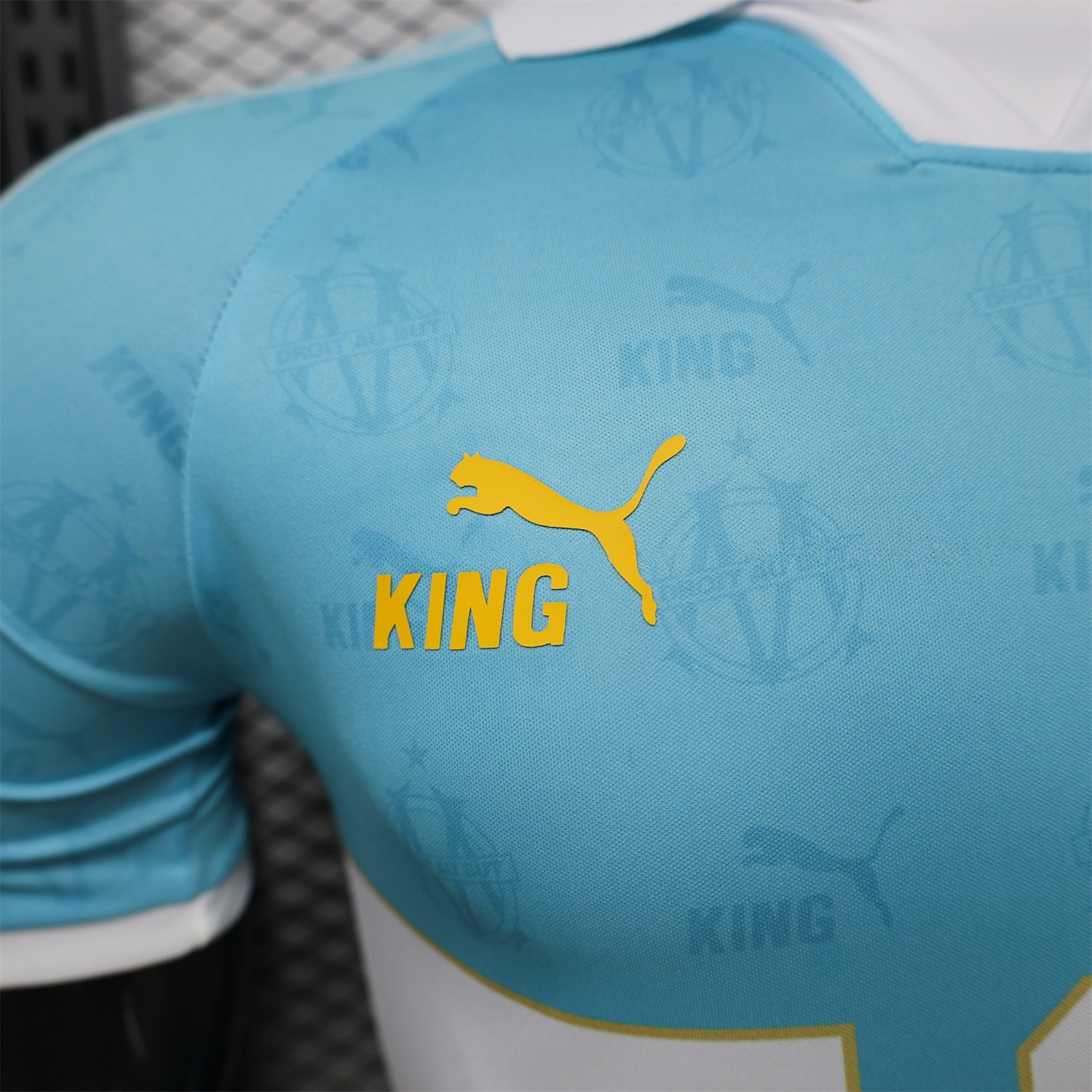 Marseille 25-26 Retro Style Blue Jersey -Player Version - Unitedfutballjersey