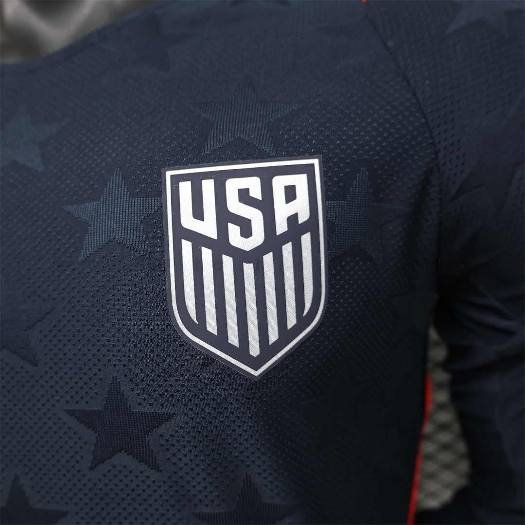 United States USA 2026 Away Long Sleeves Jersey - Player Version - Unitedfutballjersey