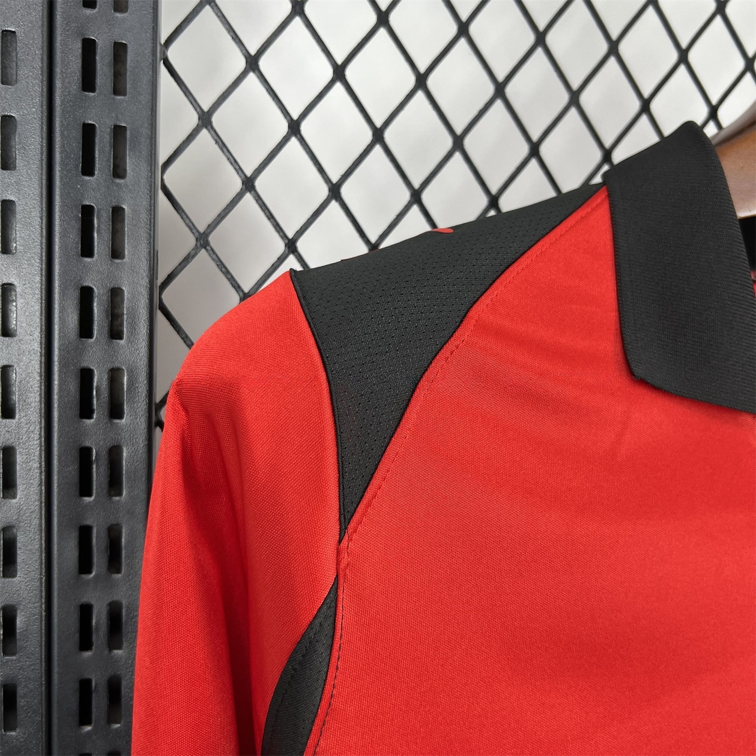 AC Milan 25-26 Fourth Red Long Sleeves Jersey - Fans Version - Unitedfutballjersey