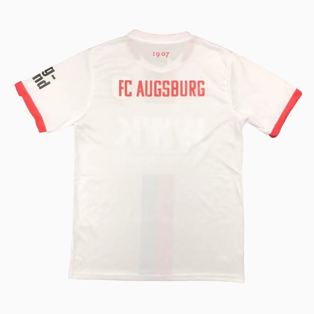 Augsburg 23-24 Home Stadium Jersey - Fans Version - Unitedfutballjersey